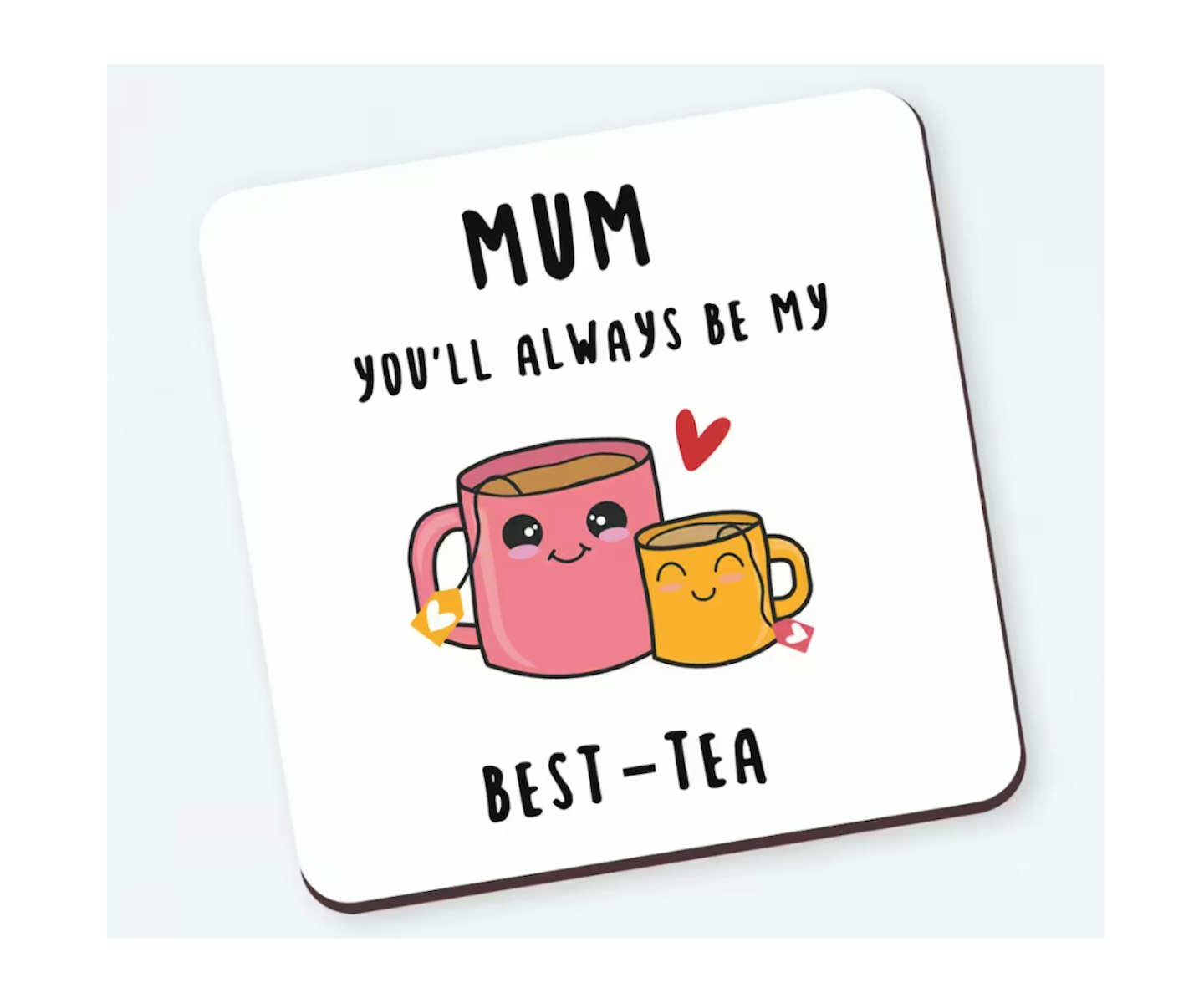 Personalised Mum Best-Tea Coaster