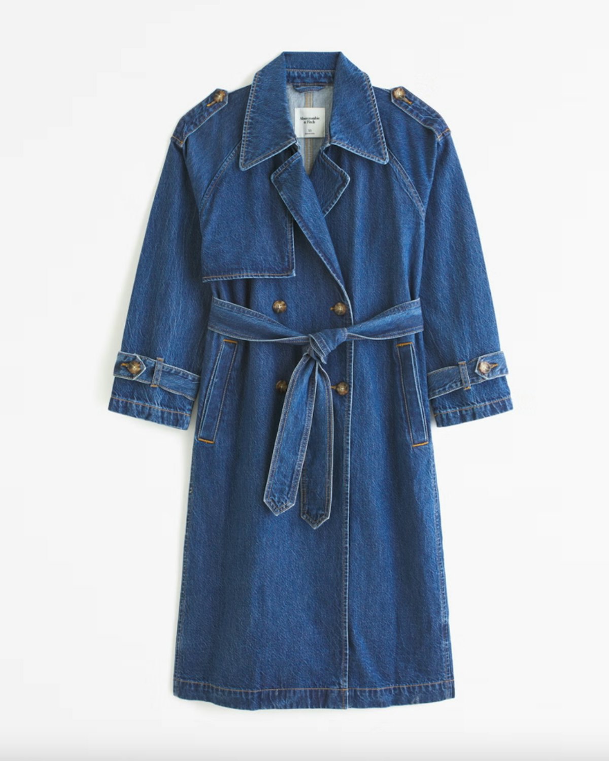 Denim Trench Coat