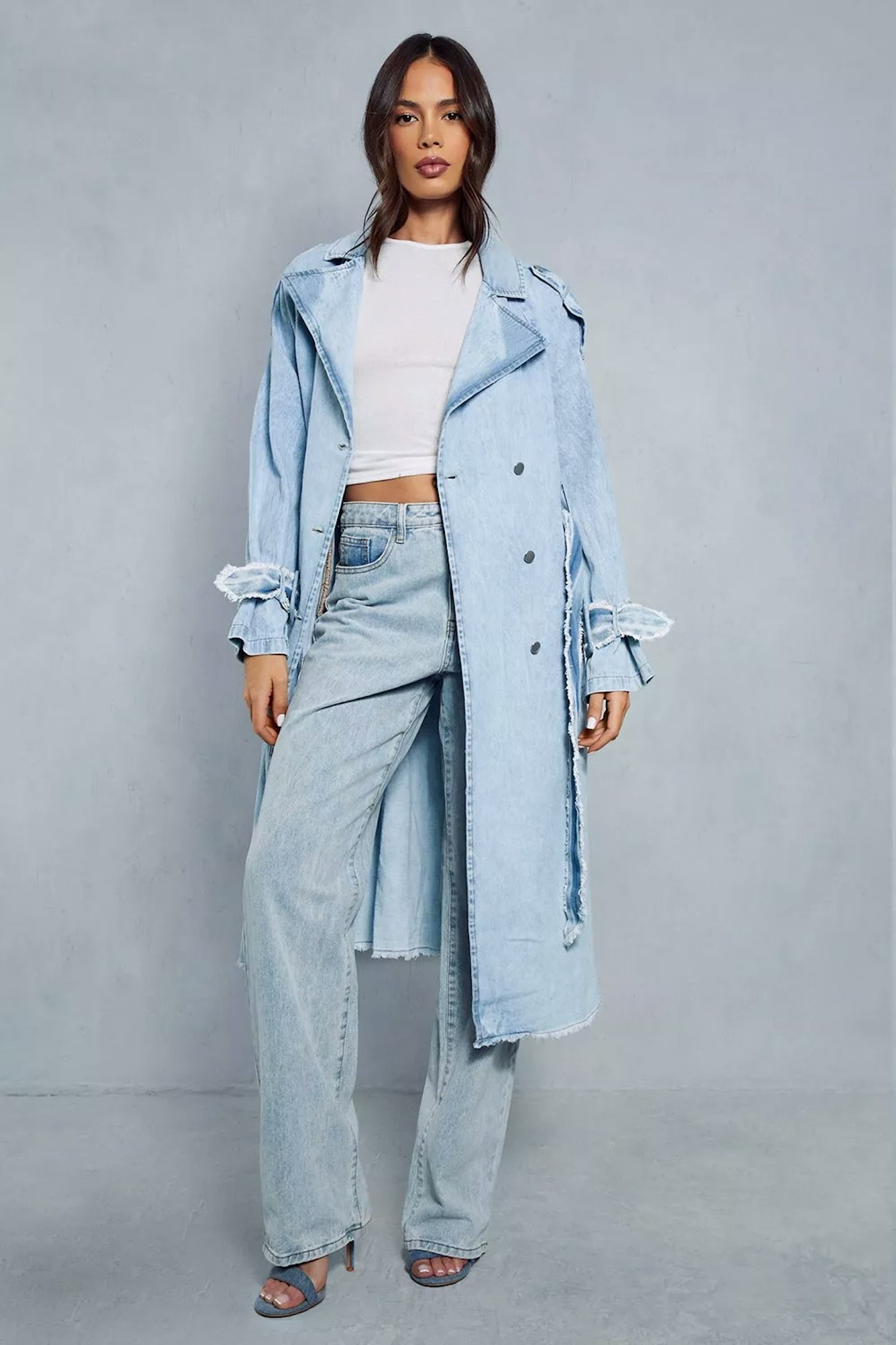 The best denim trench coats to shop 2024