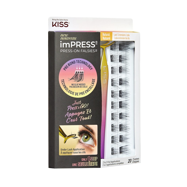 I tried the Kiss imPRESS lashes and here's why they're an absolute GAME ...