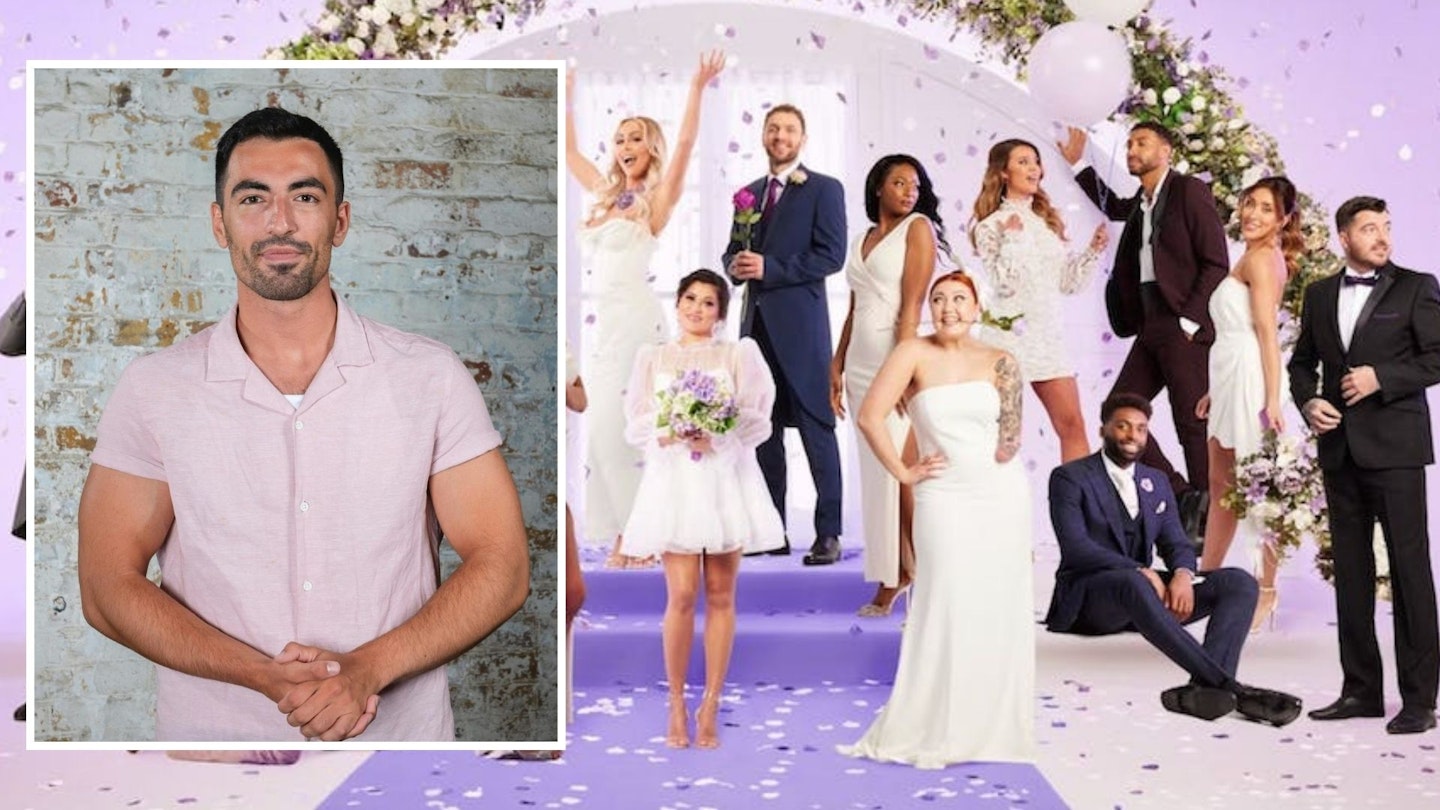 MAFS UK's Thomas and the cast in a comped image