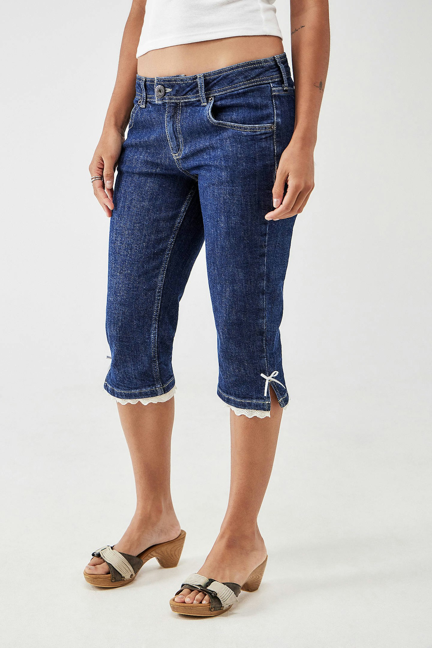 BDG X Kimchi Blue Cropped Capri Jeans