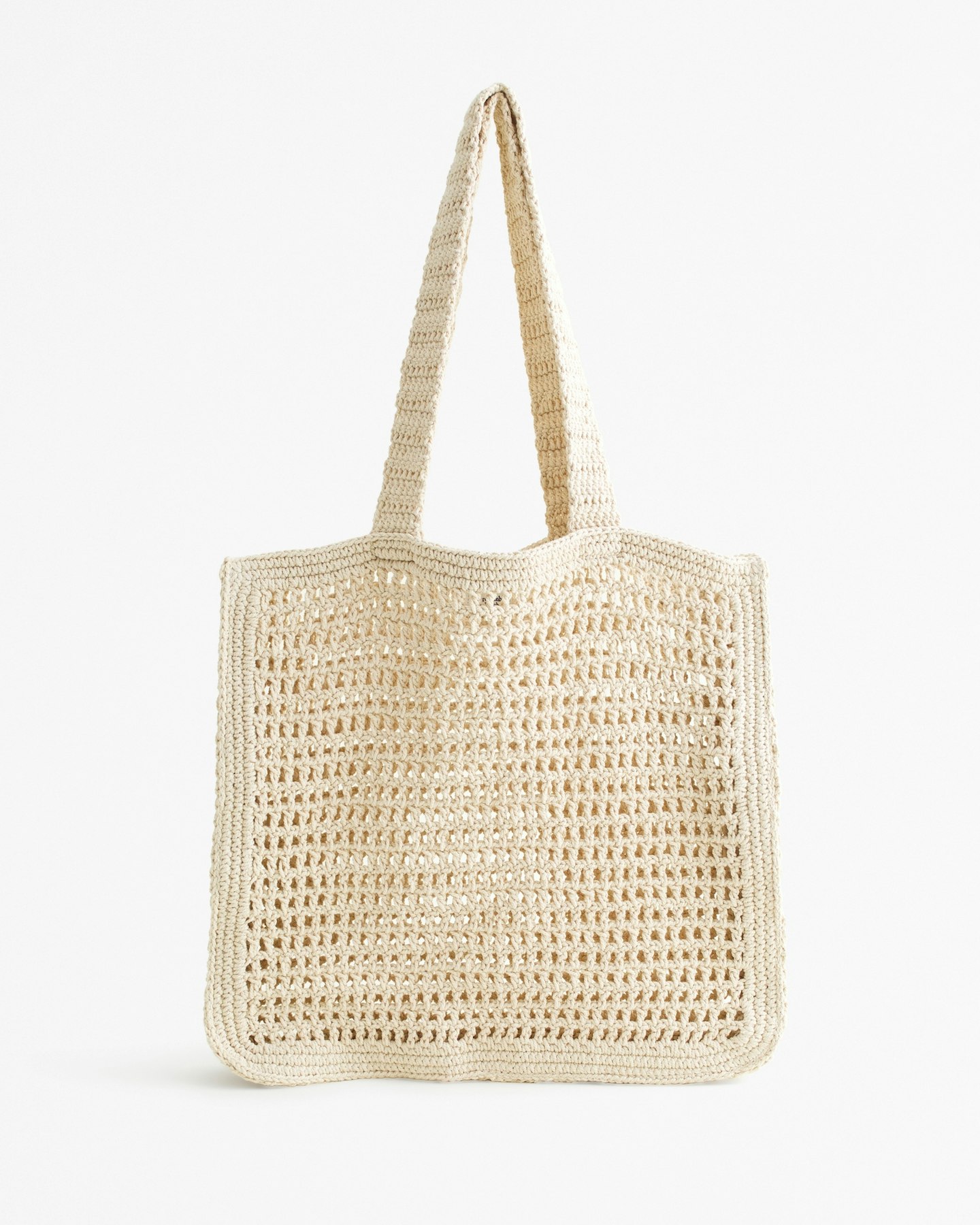 Abercrombie Crochet-Style Tote Bag