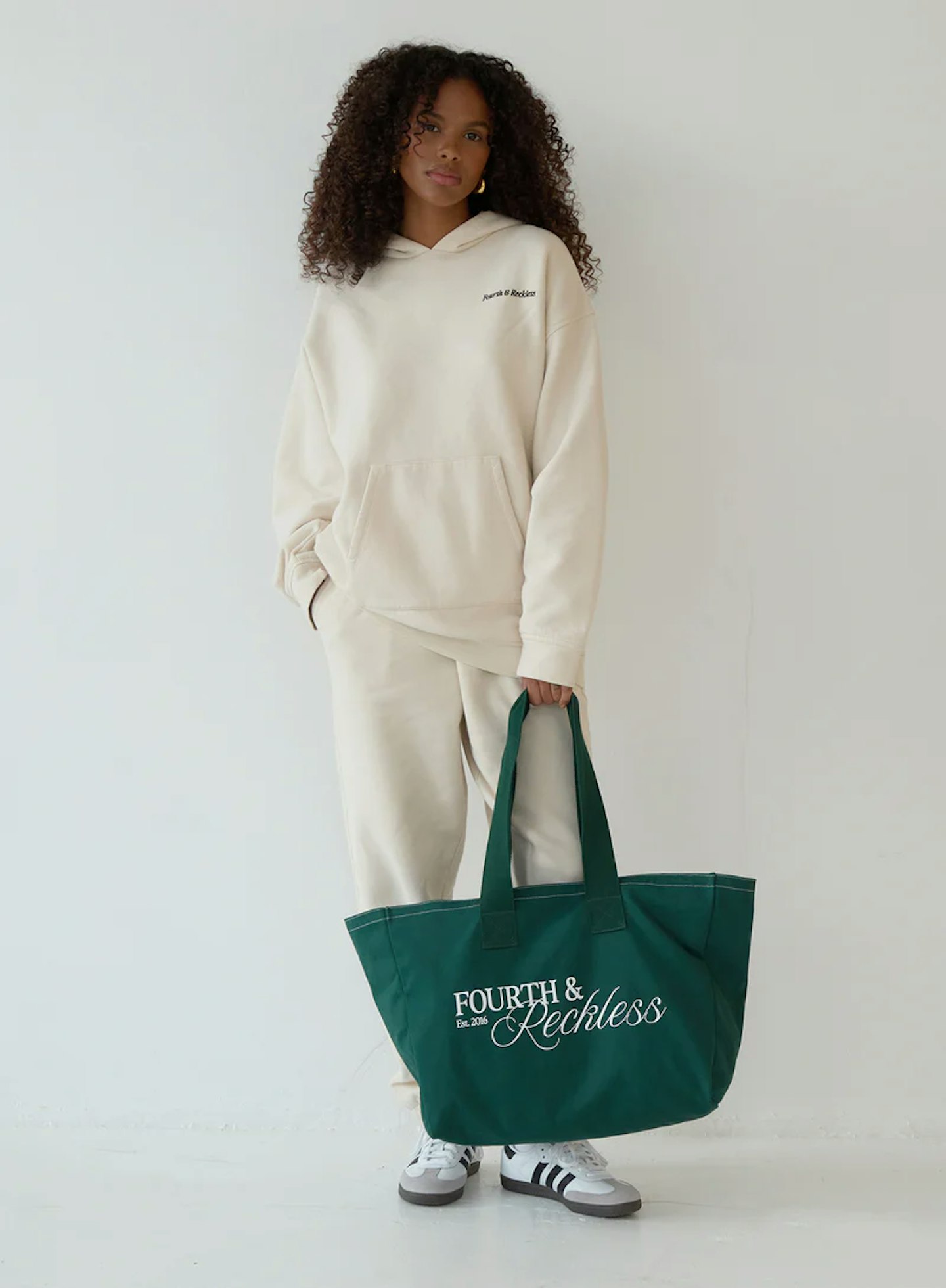 Fourth And Reckless, Forrest Green Fourth Branded Tote