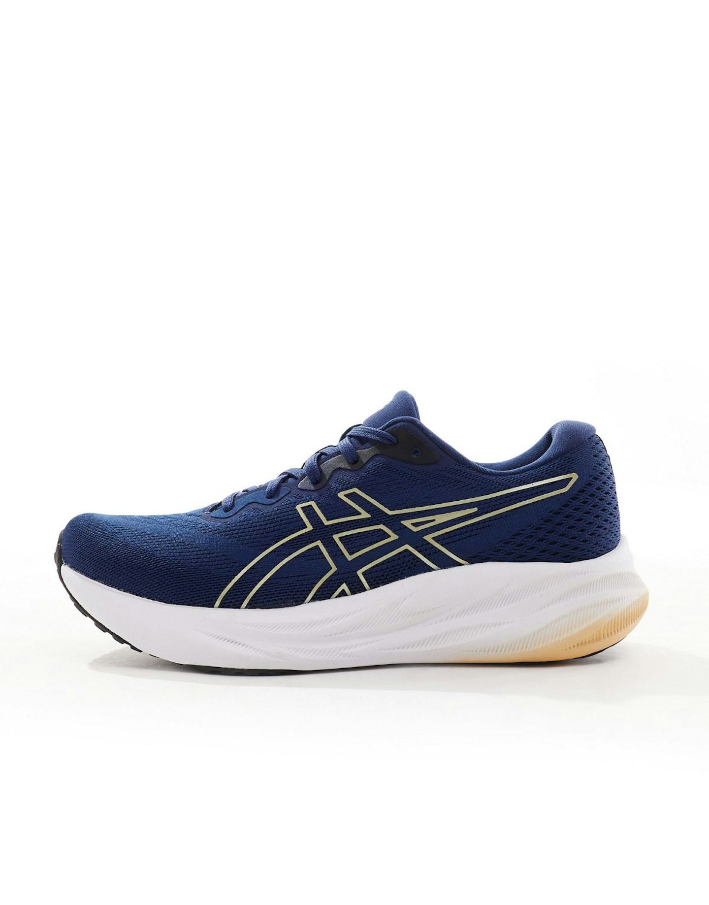  Asics Gel-Pulse 15 running trainers in blue expanse and gold