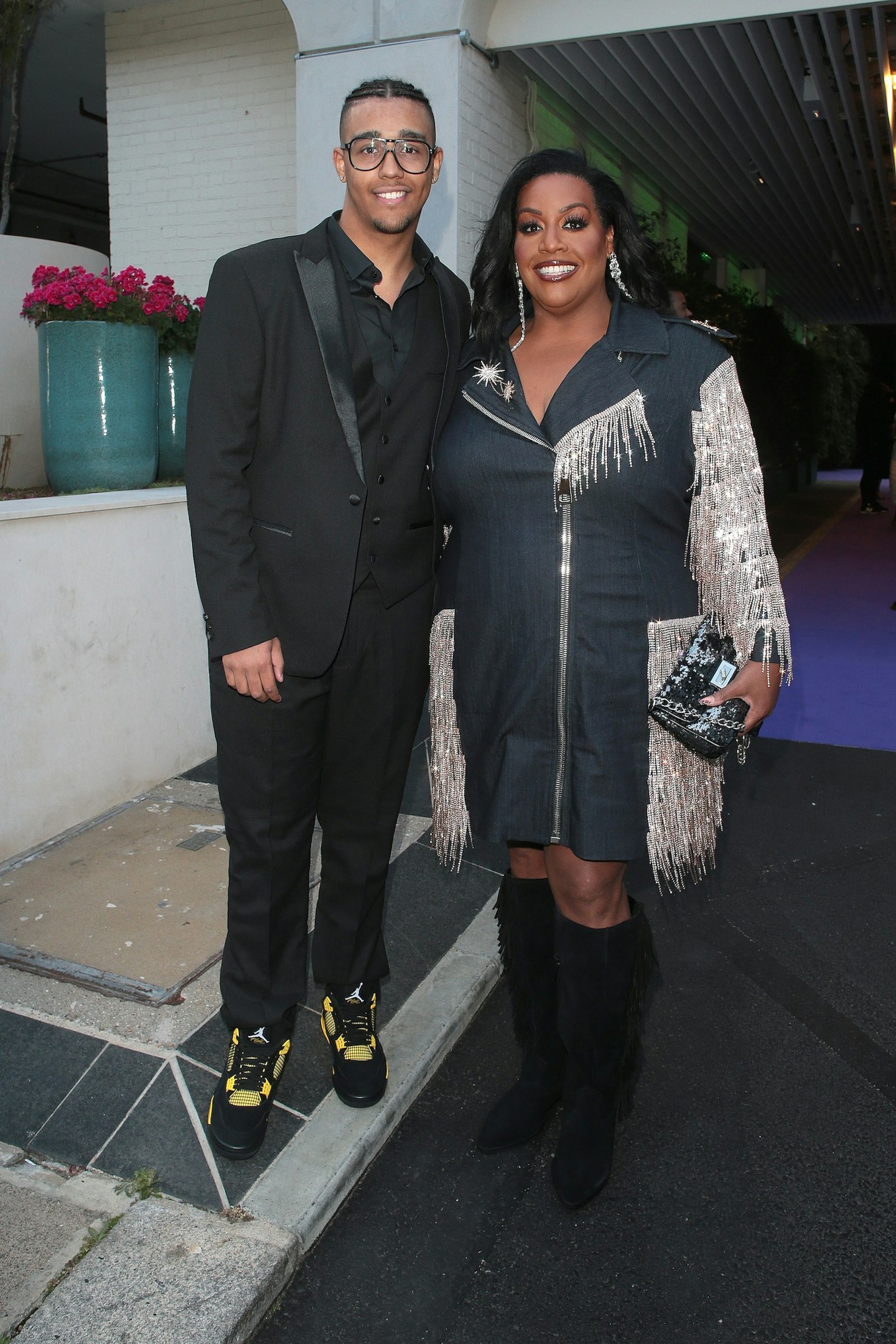 Aiden Hammond and Alison Hammond