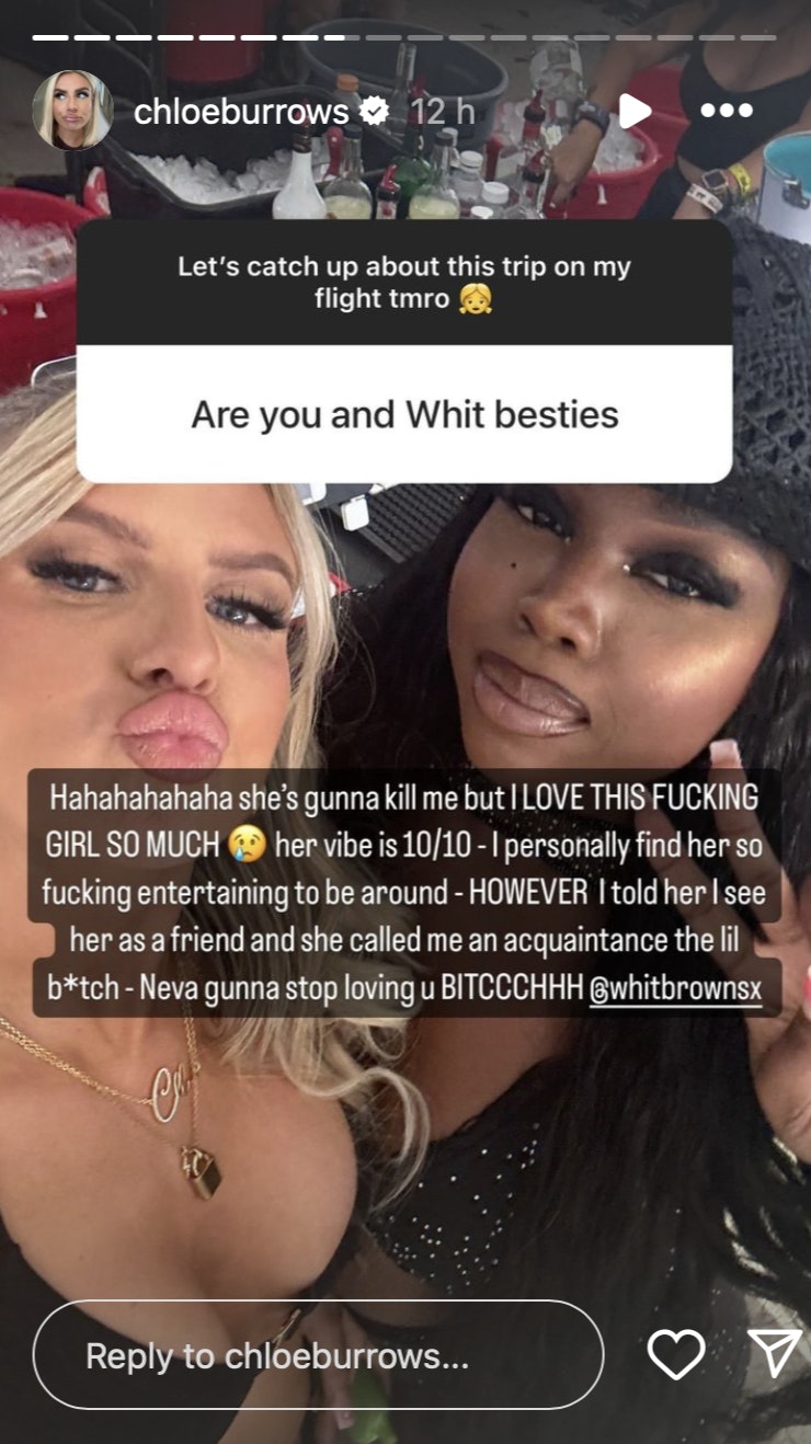 Chloe and Whitney Instagram