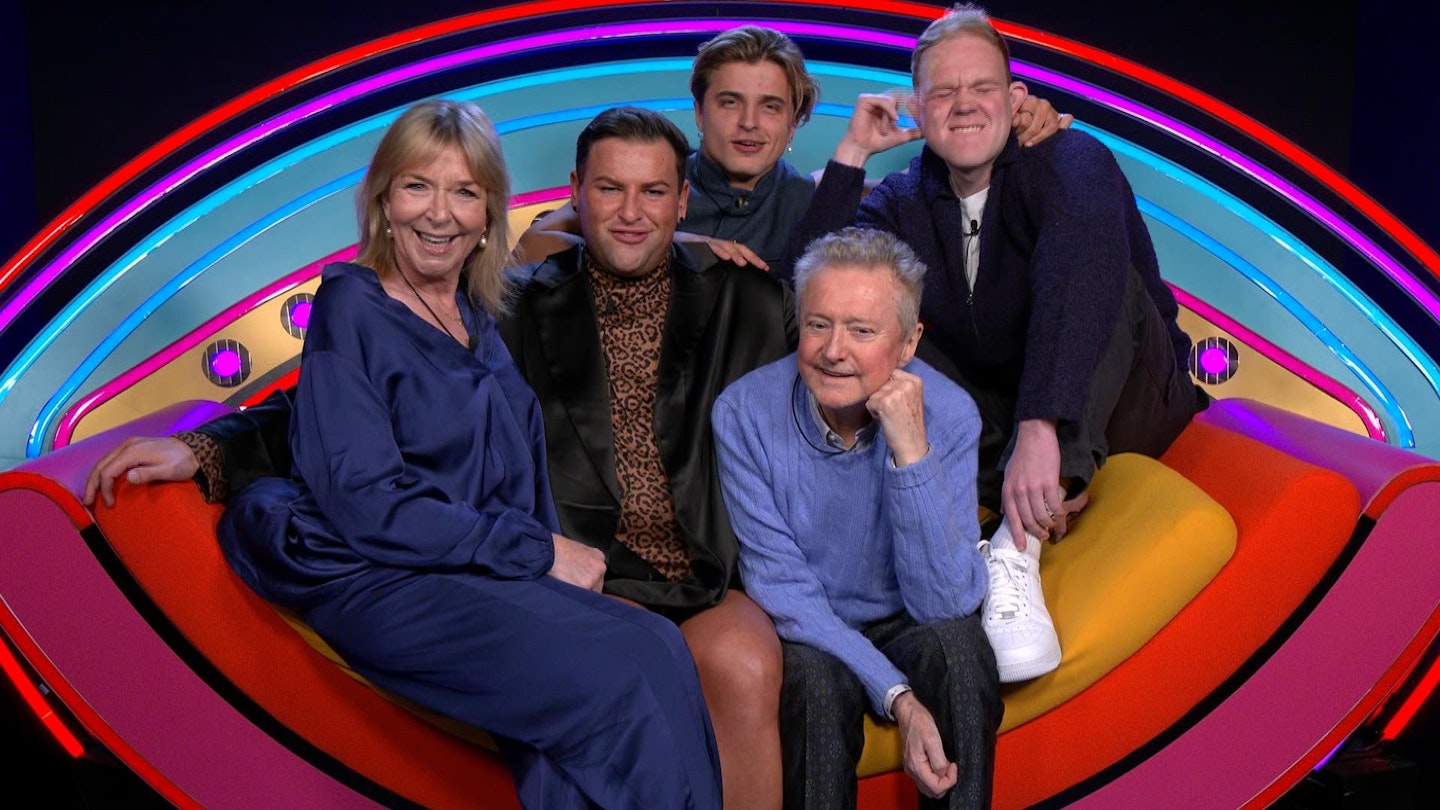 Fern Britton, David Potts, Nikita Kuzmin, Colson Smith and Louis Walsh