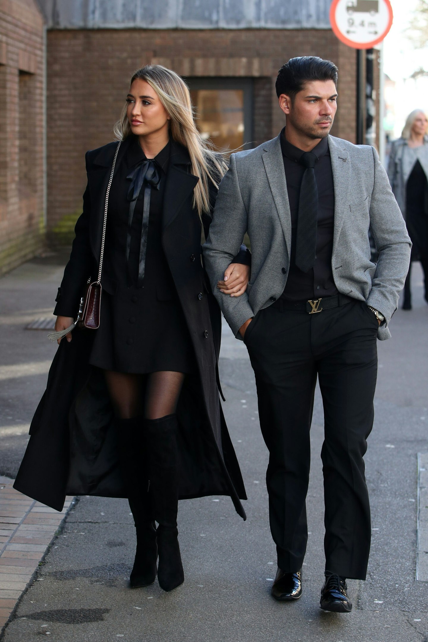 Georgia Harrison and Anton Danyluk