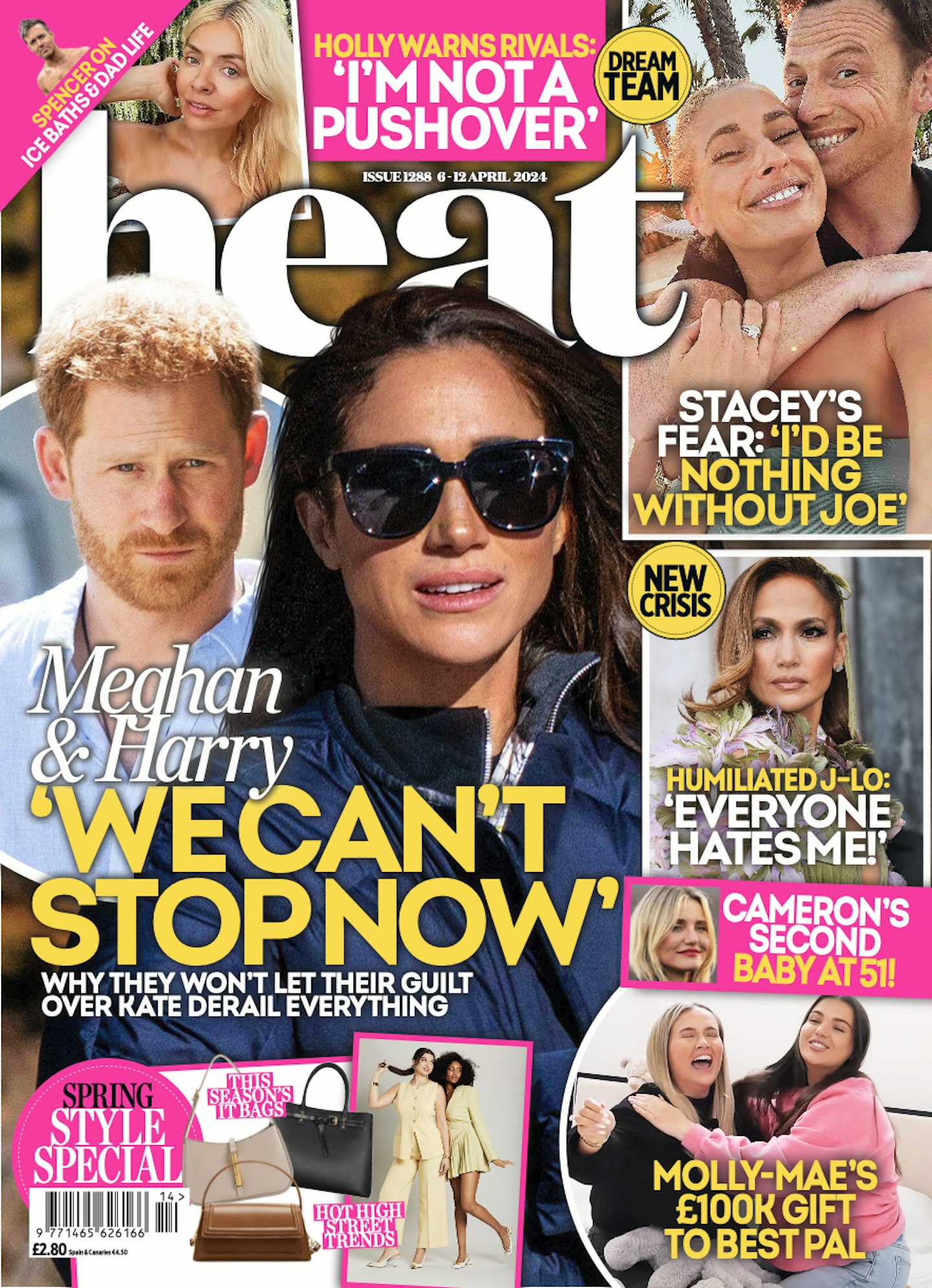 heat magazine cover