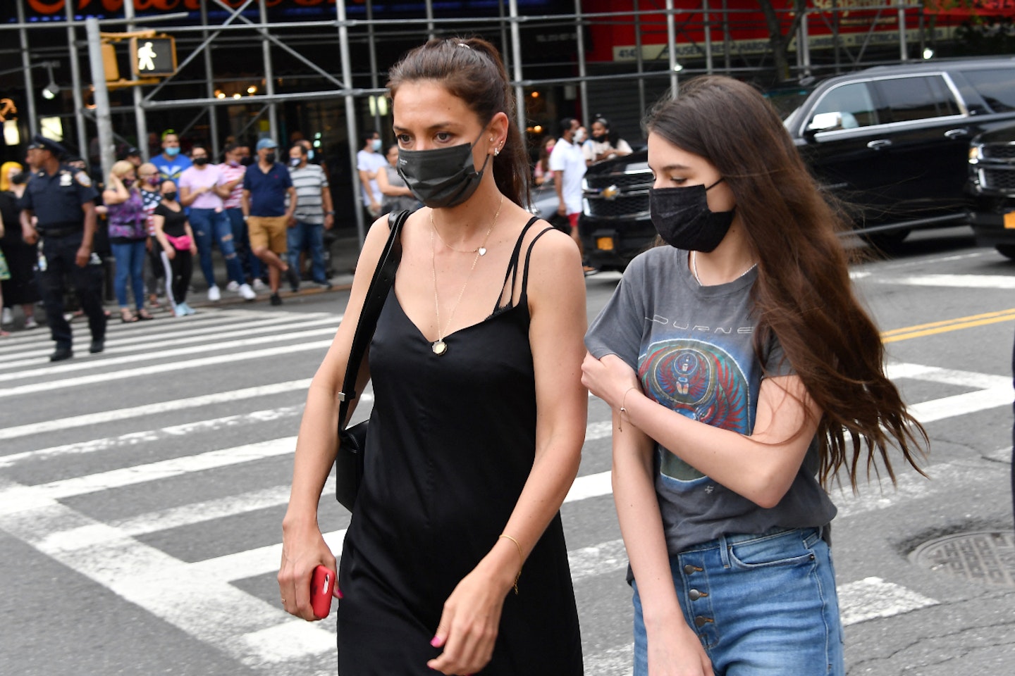 Katie Holmes and her daughter Suri