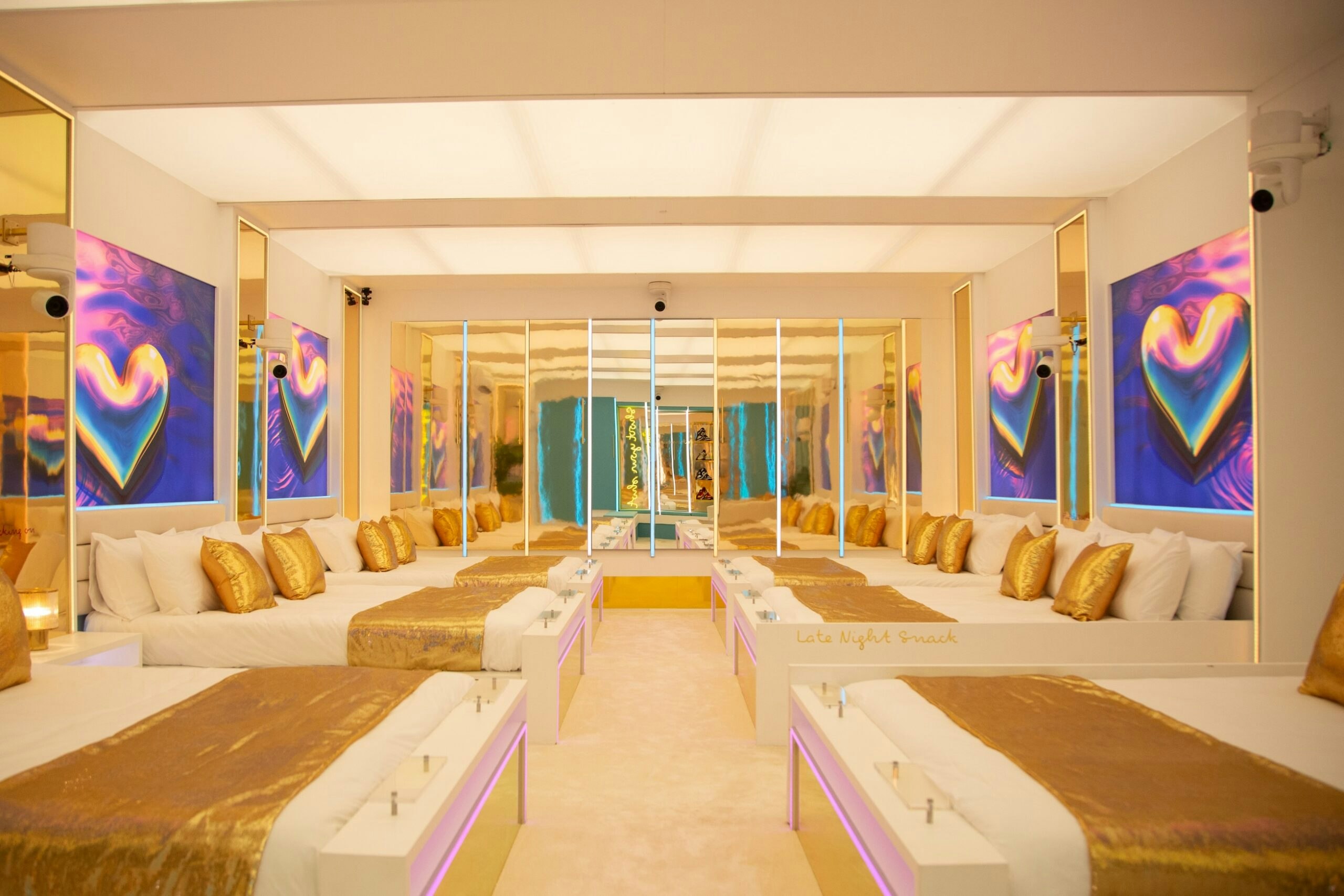 The bedroom inside the Love Island: All Stars villa