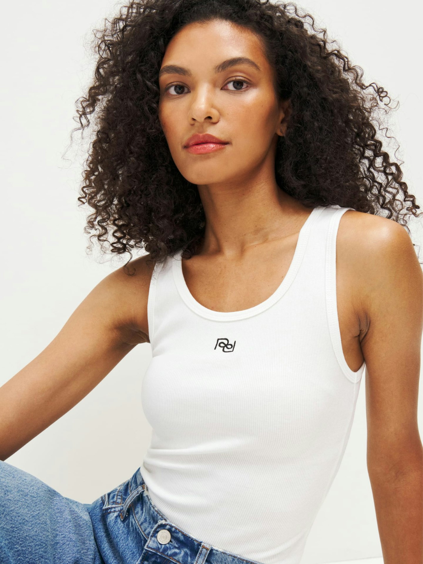 Reformation Erina Knit Tank