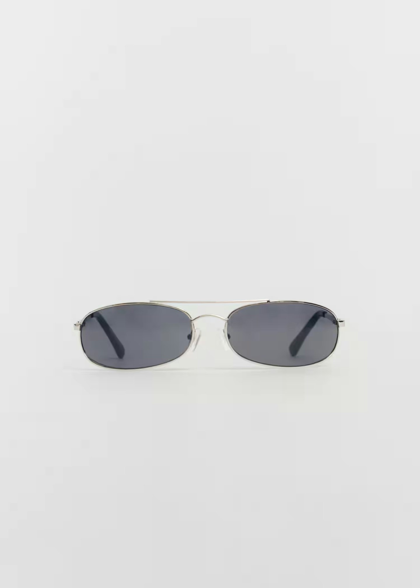 MANGO metallic frame sunglasses