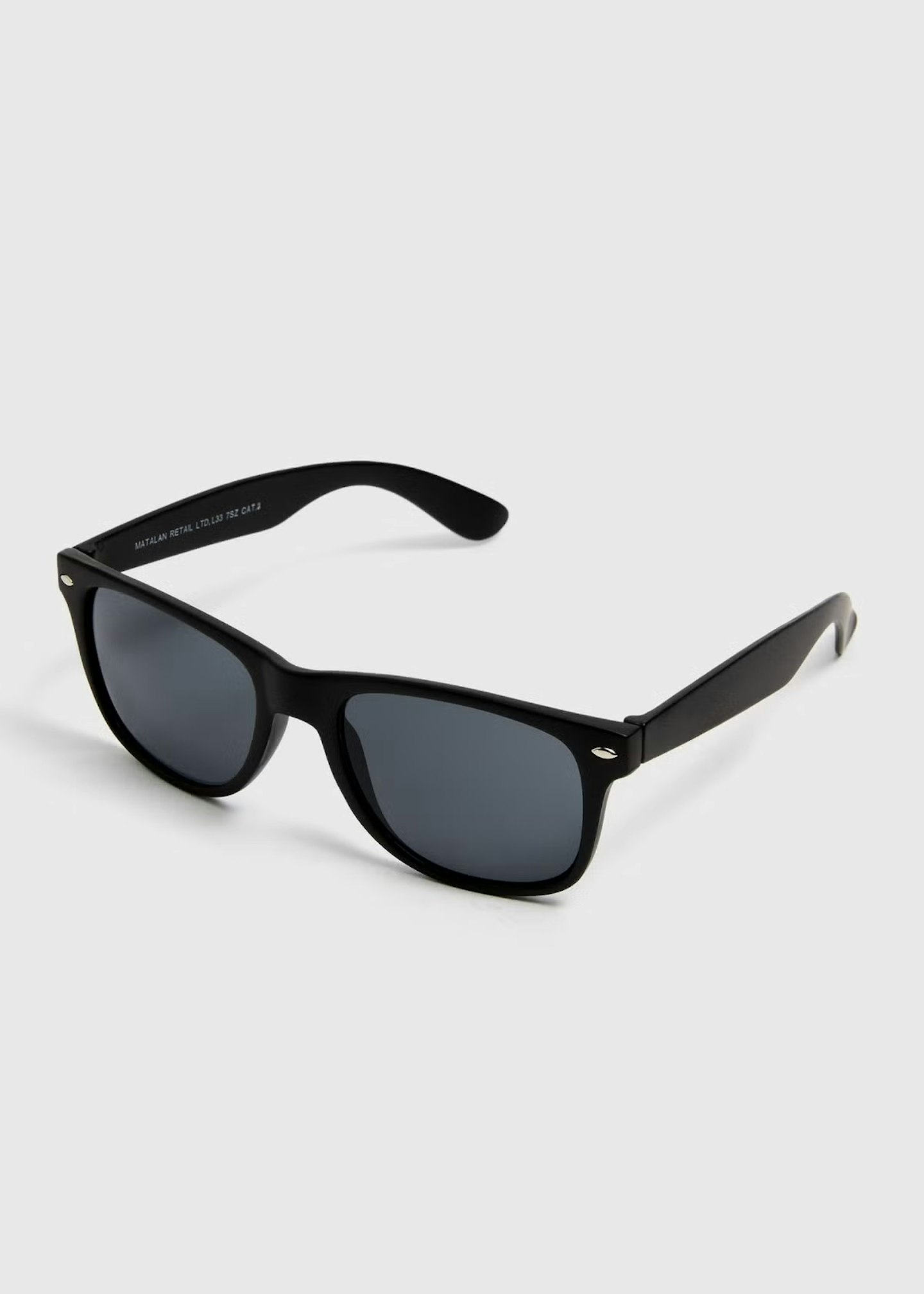 Matalan matte black sunglasses