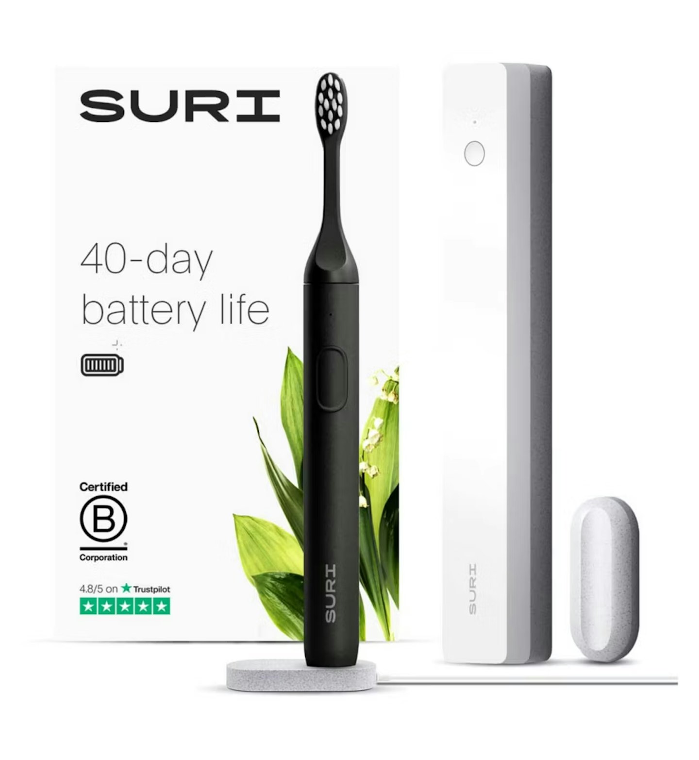 SURI Electric Toothbrush Midnight Black