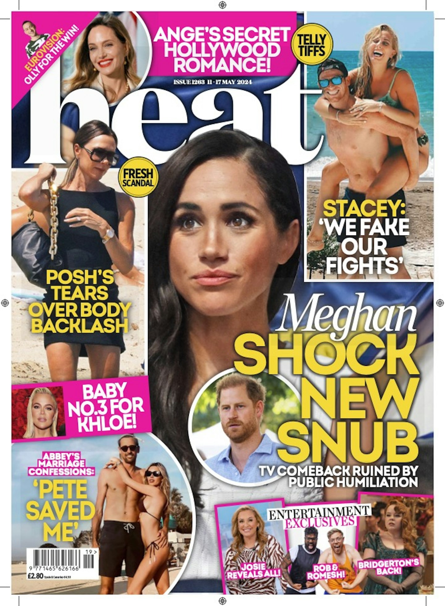 heat magazine cover