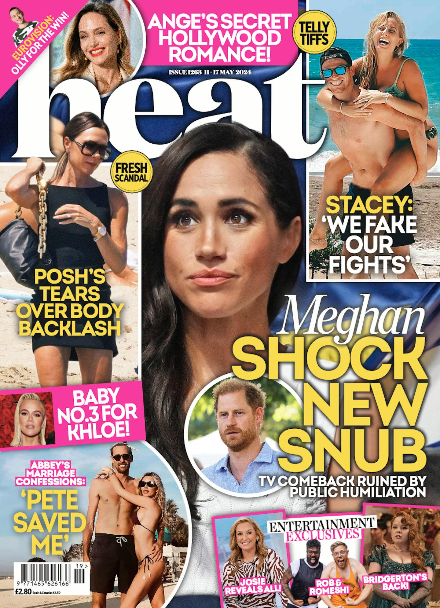 heat magazine cover