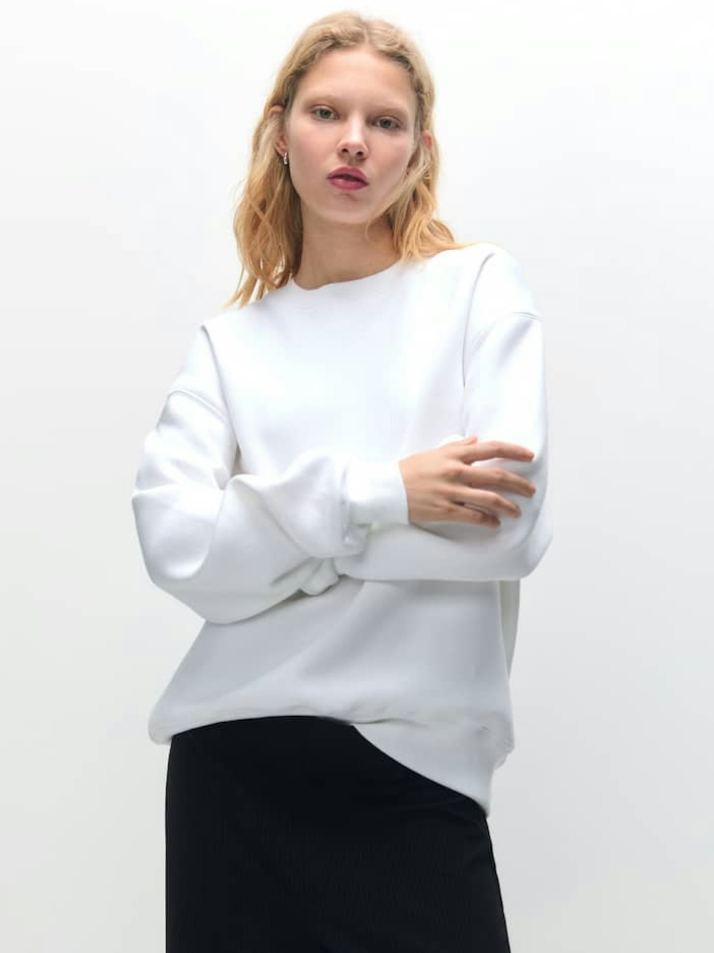 Pull & Bear Basic Oversized Sweatshirt