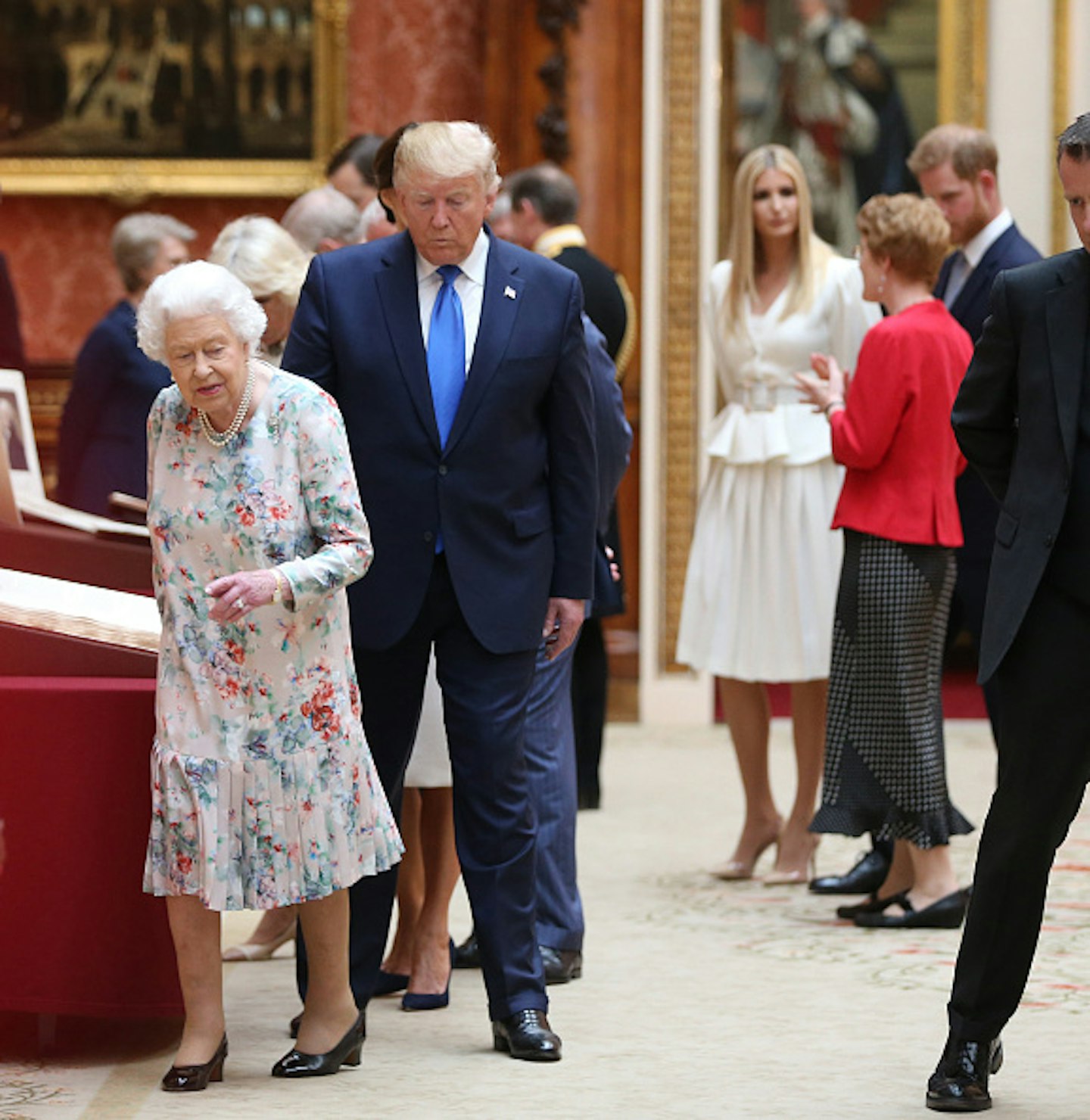 The Queen, Donald Trump and Price Harry
