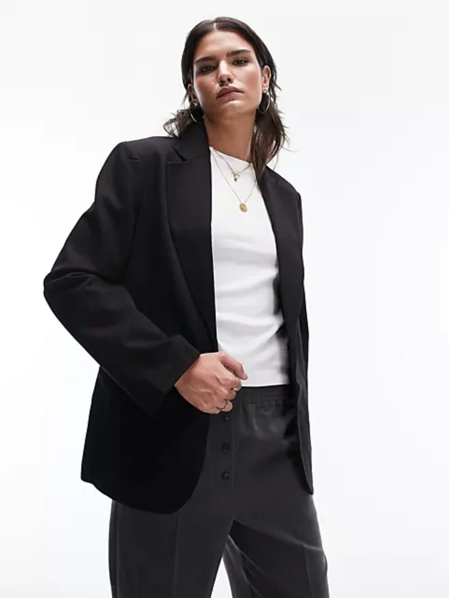 Topshop Ponte Jersey Blazer