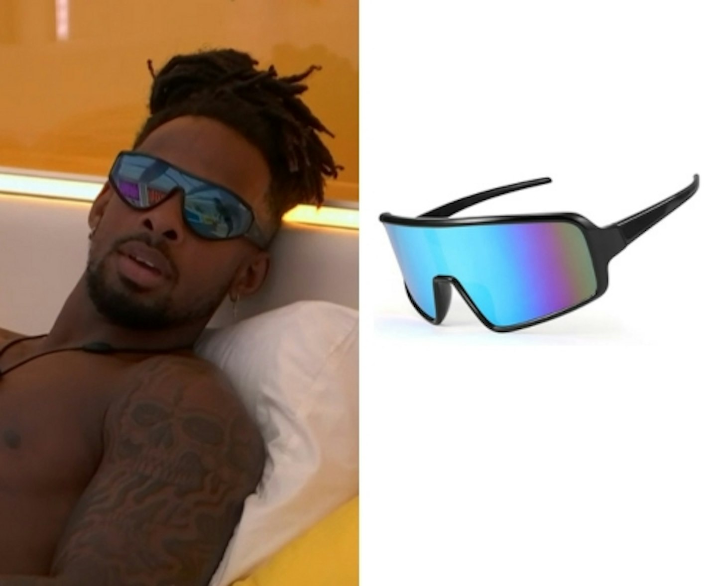 Konnor Ewudzi's Visor Sunglasses