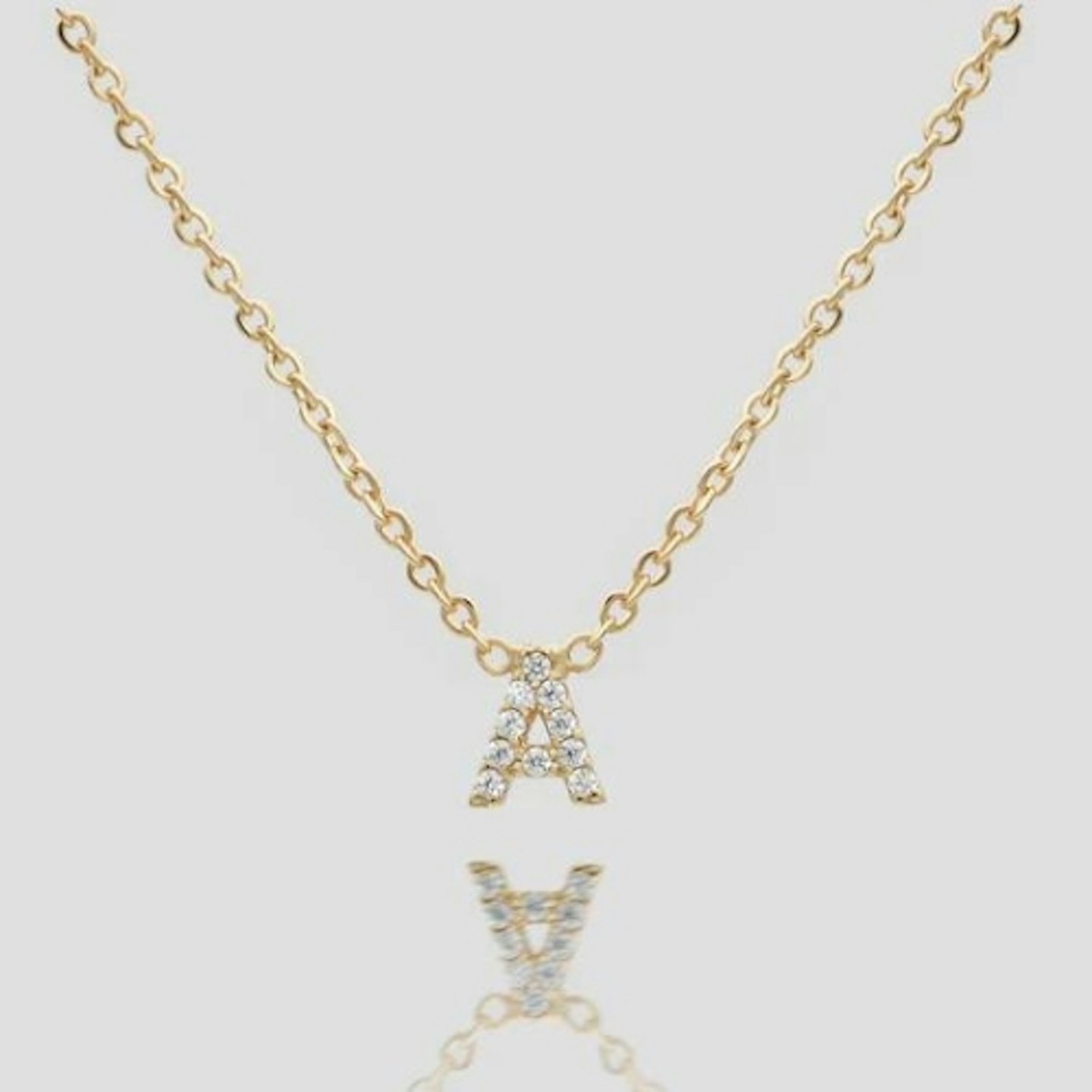 PRYA Lana ICY Initial Necklace