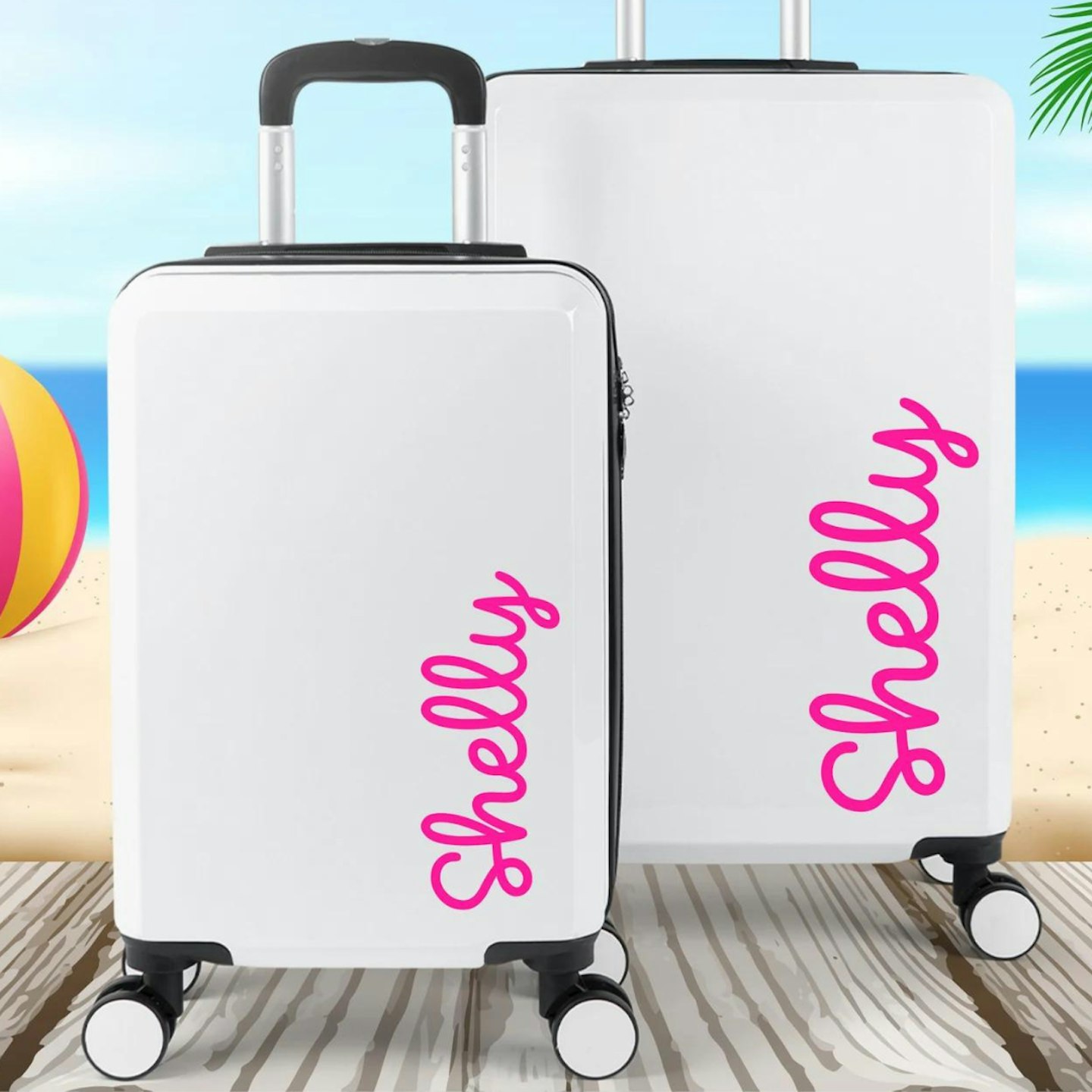 Personalised Love Island Suitcase