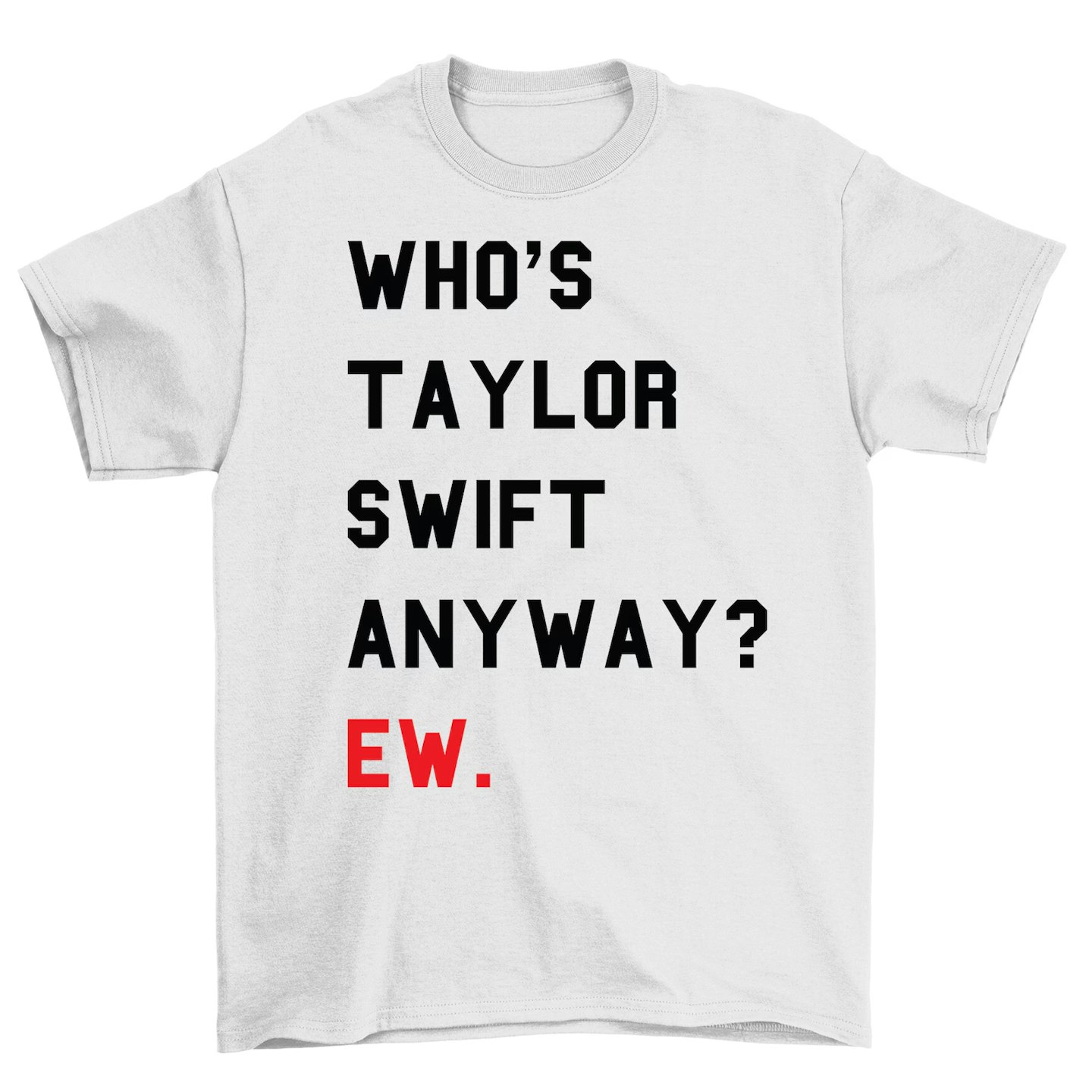 Who's Taylor Anyway Oversized T-Shirt