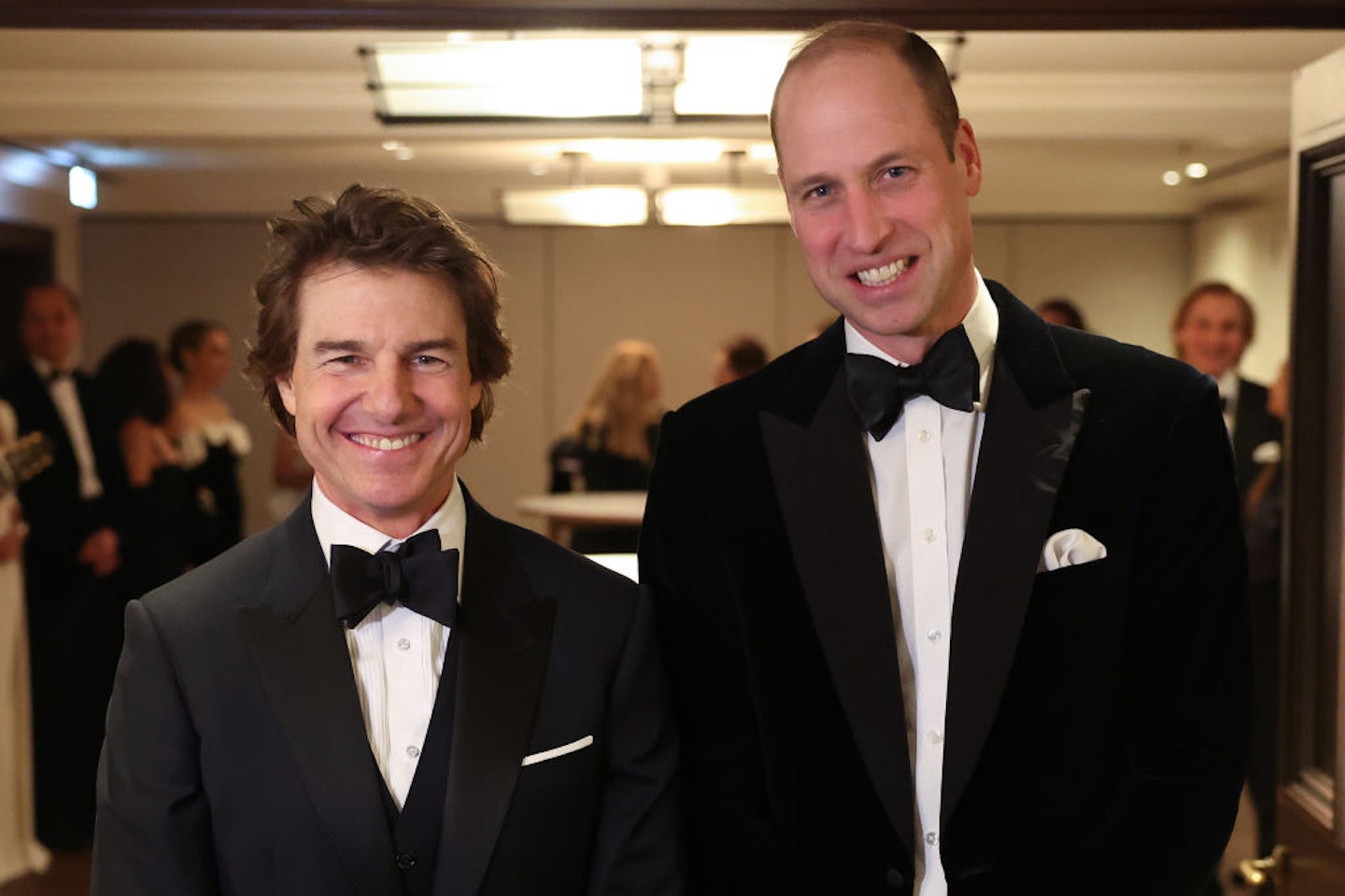Tom Cruise and Prince William and London's Air Ambulance Charity Gala Dinner in 2024