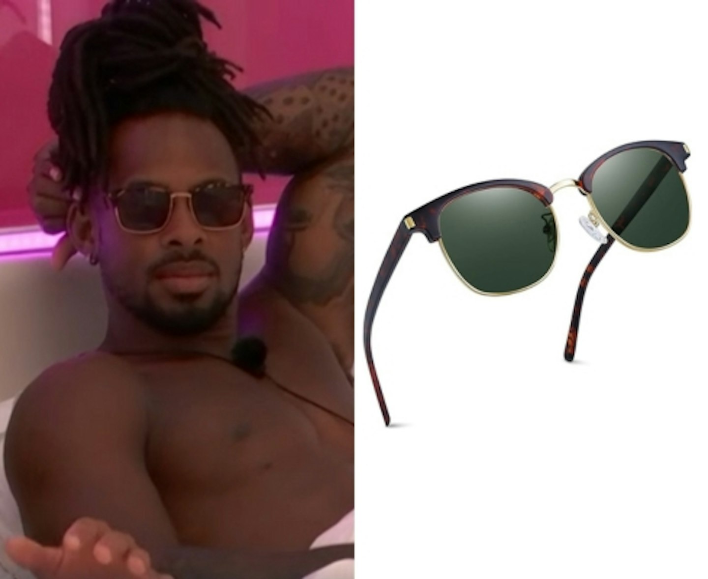 Konnor Ewudzi's Aviator Sunglasses