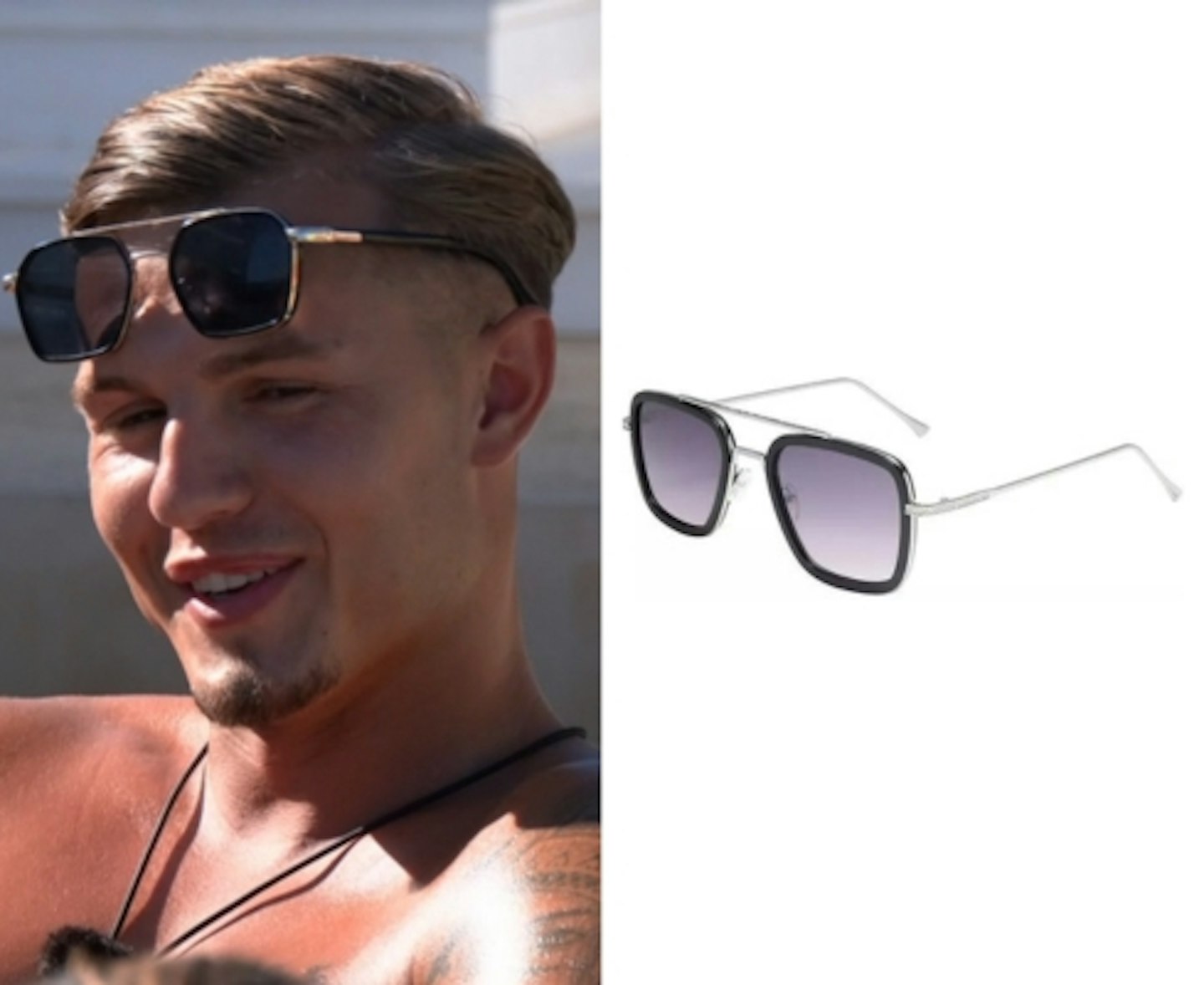 Hugo Godfroy's Top Bar Sunglasses