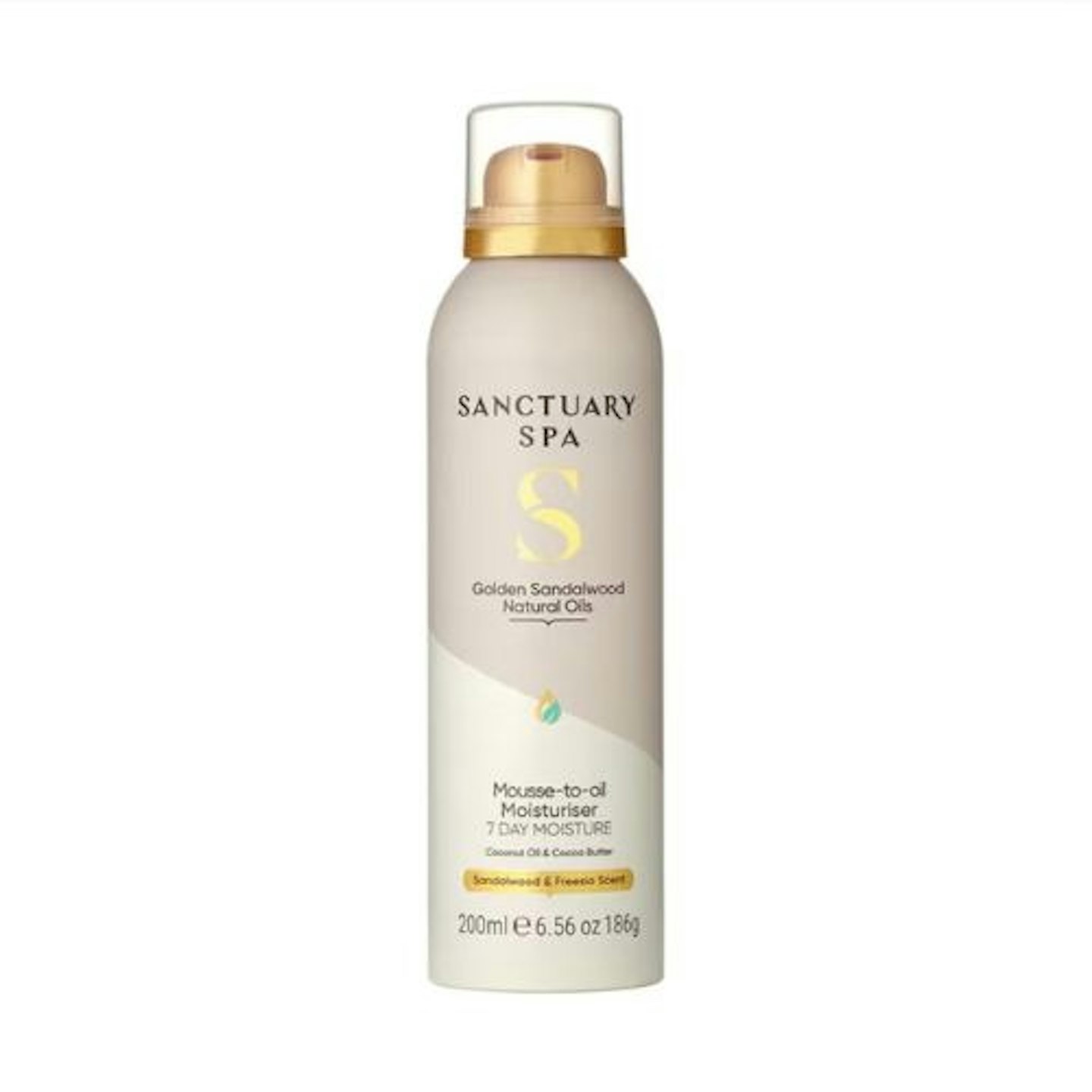 Sanctuary Spa Golden Sandalwood Natural Oils Mousse to Oil Moisturiser