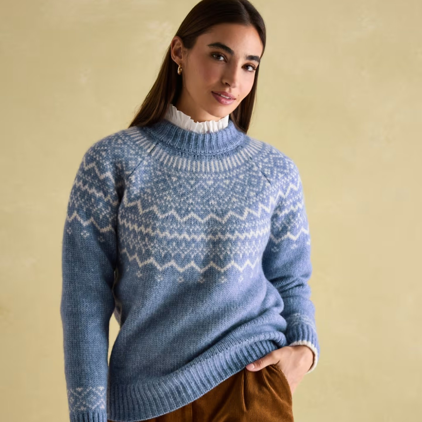 fair isle knit from M&S