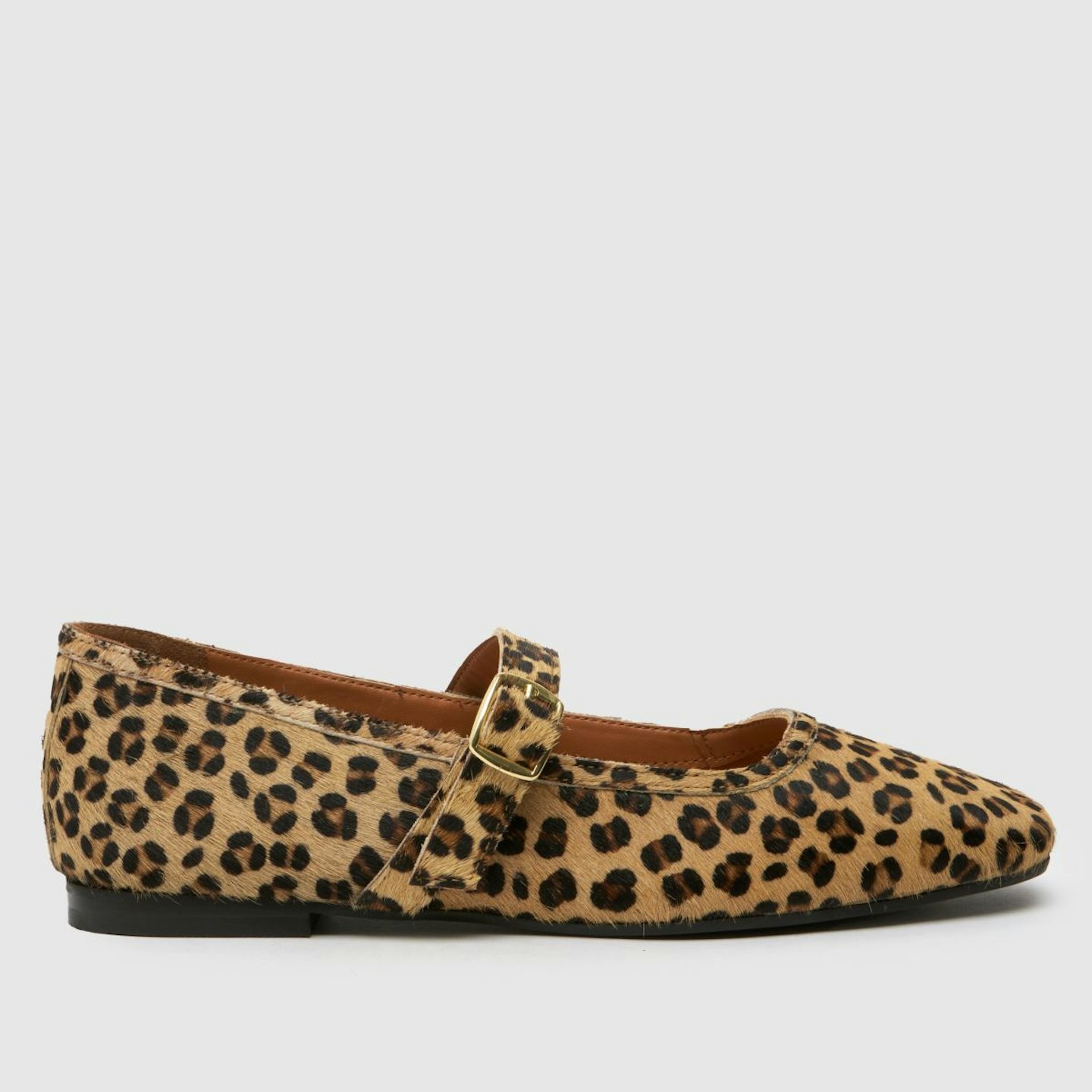 Schuh Leopard Print Ballet Shoe