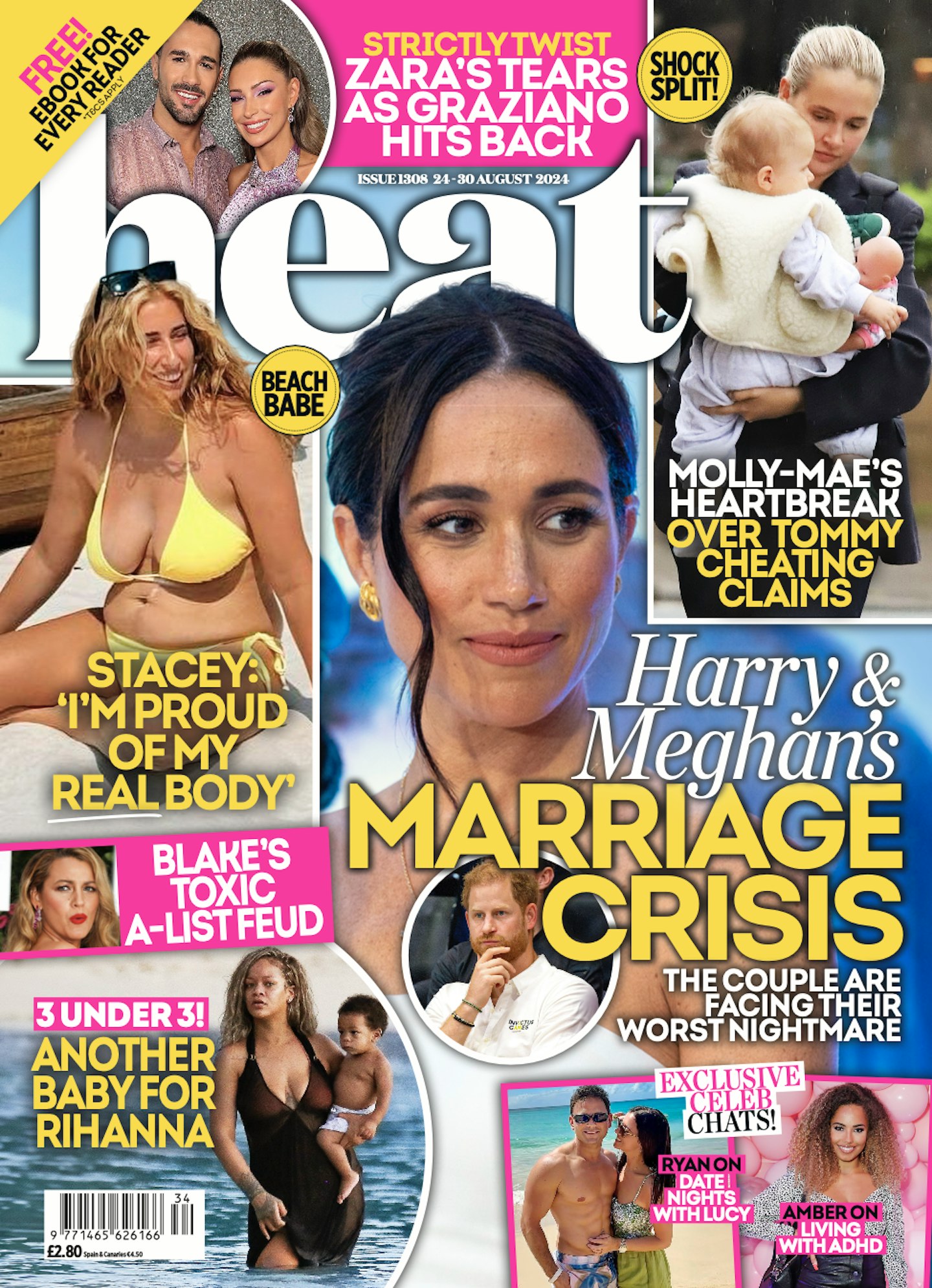 heat magazine cover