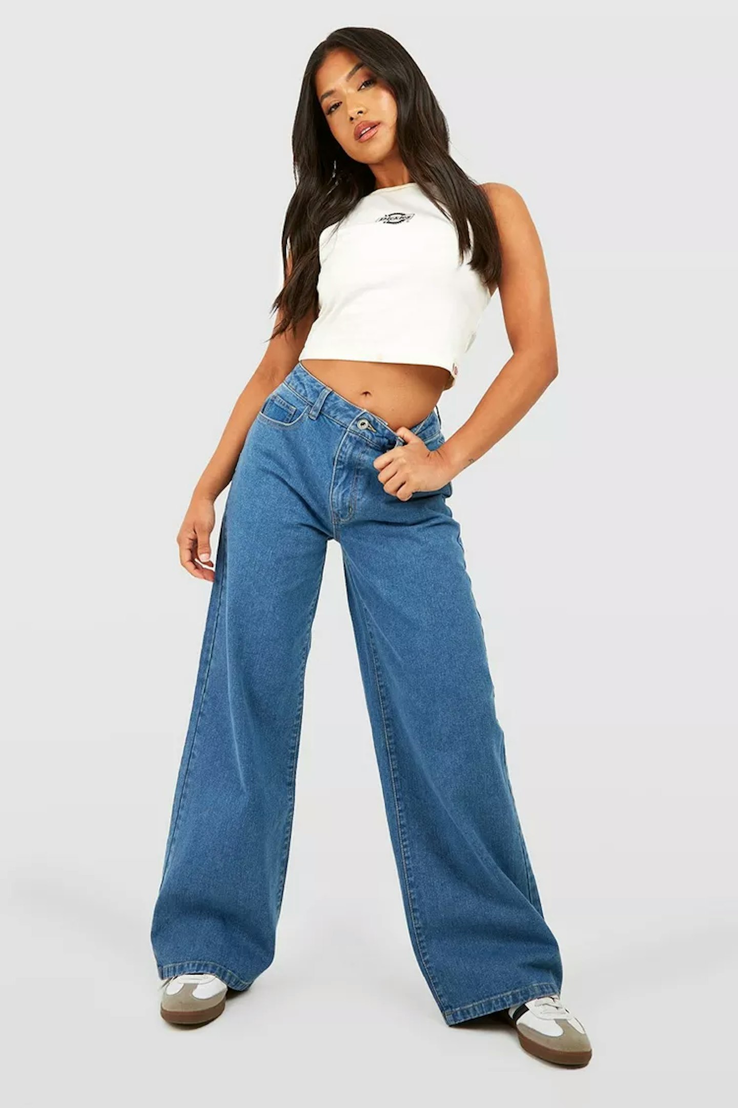 Boohoo petite jeans best sale