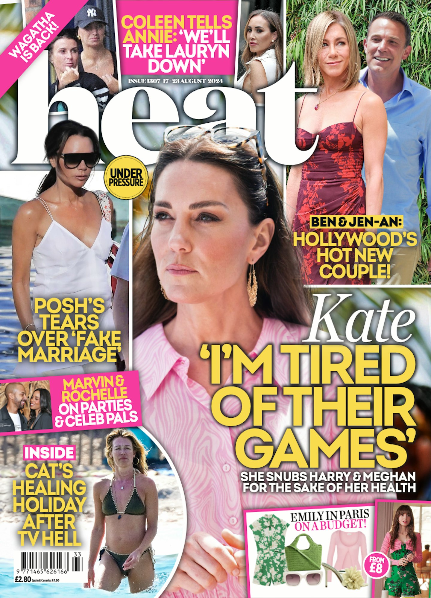 heat magazine cover