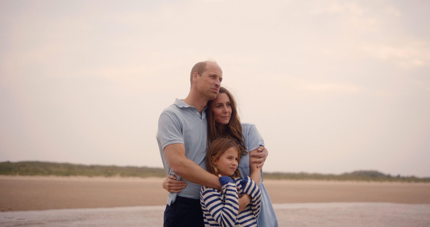 Prince William, Kate and Charlotte