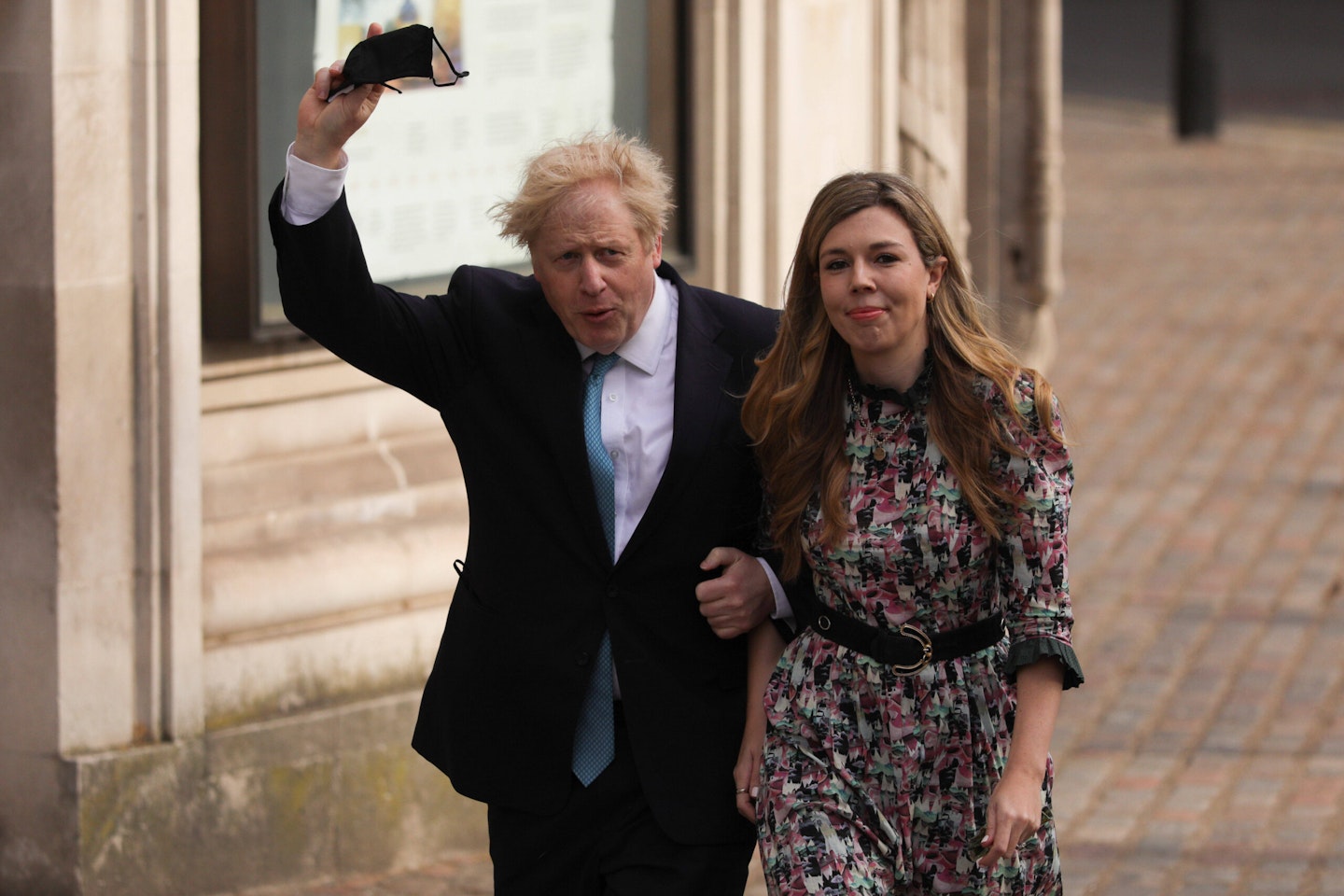 Boris and Carrie Johnson