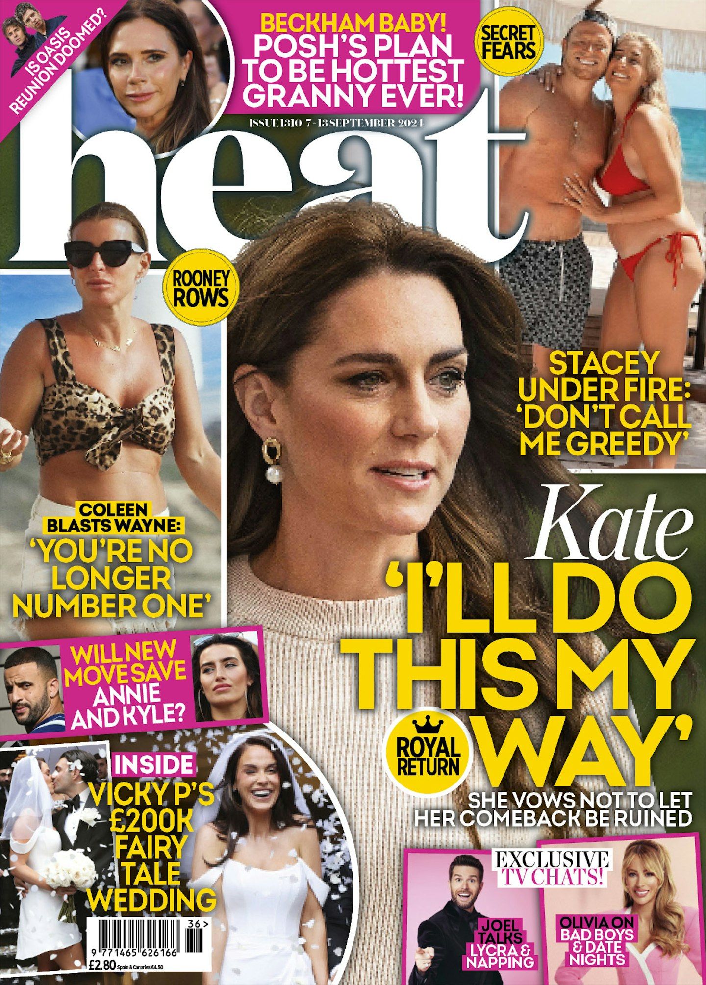 Heat magazine cover