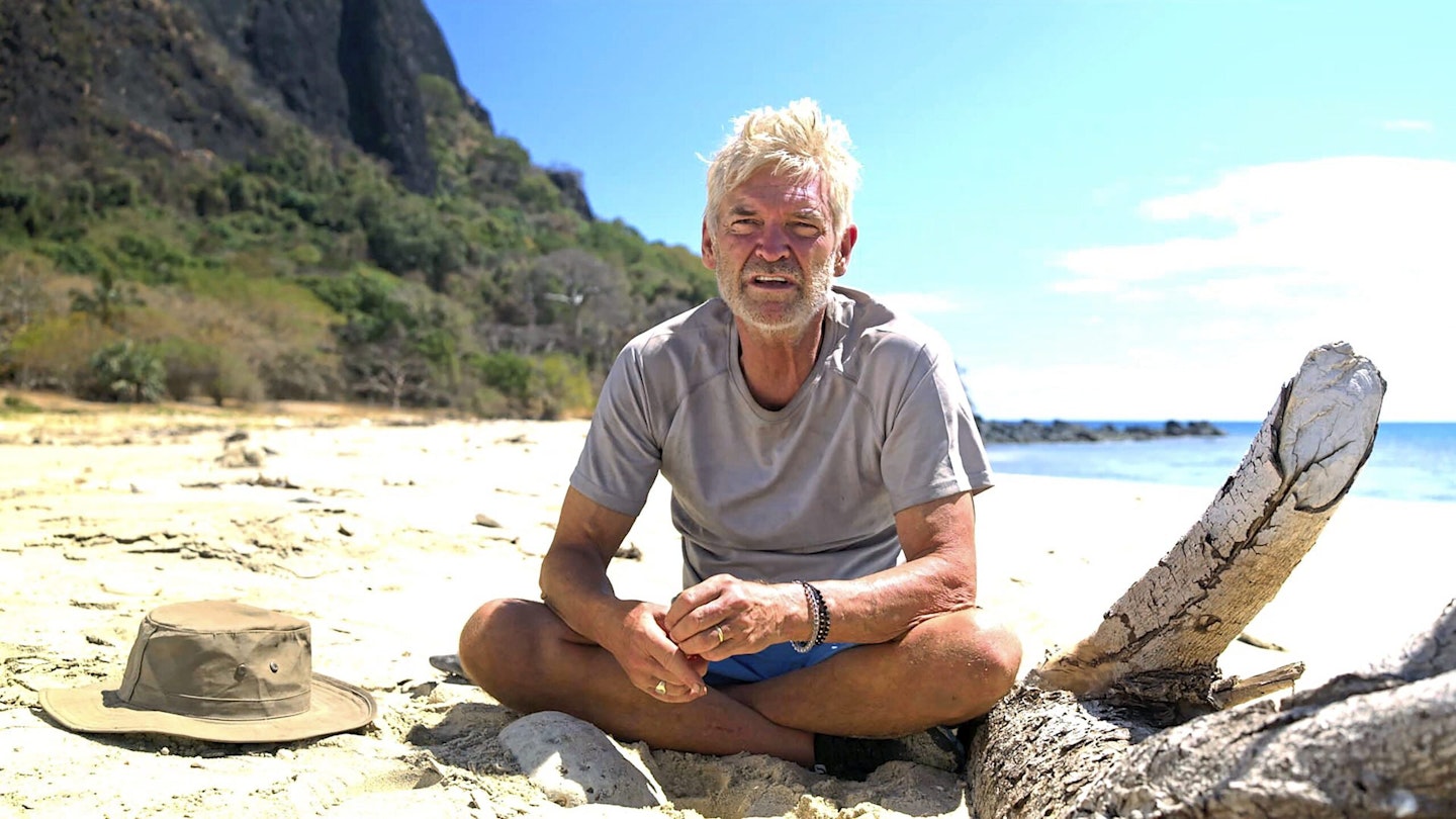 Phillip Schofield on his show Cast Away for Channel 5