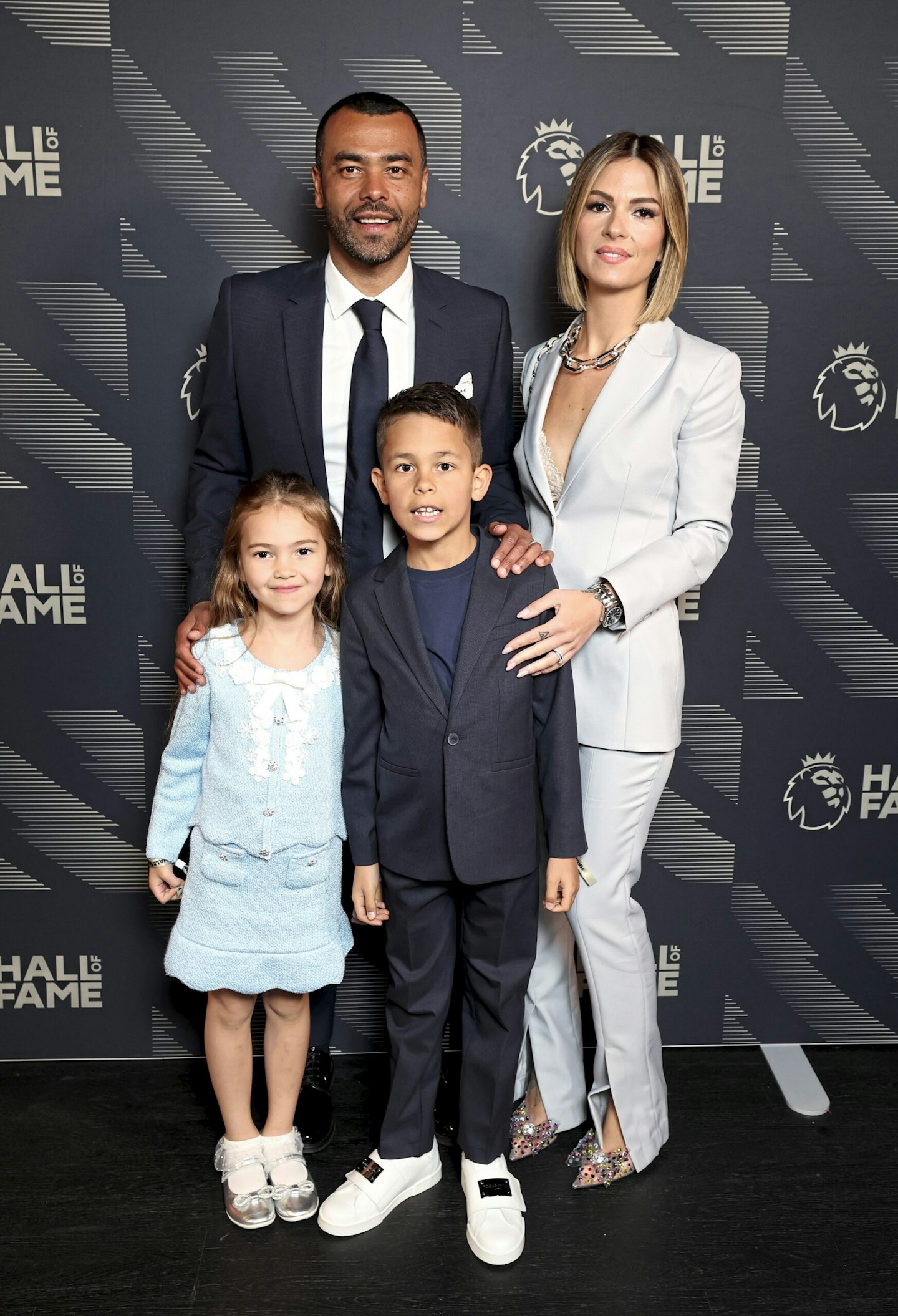 Ashley Cole and family