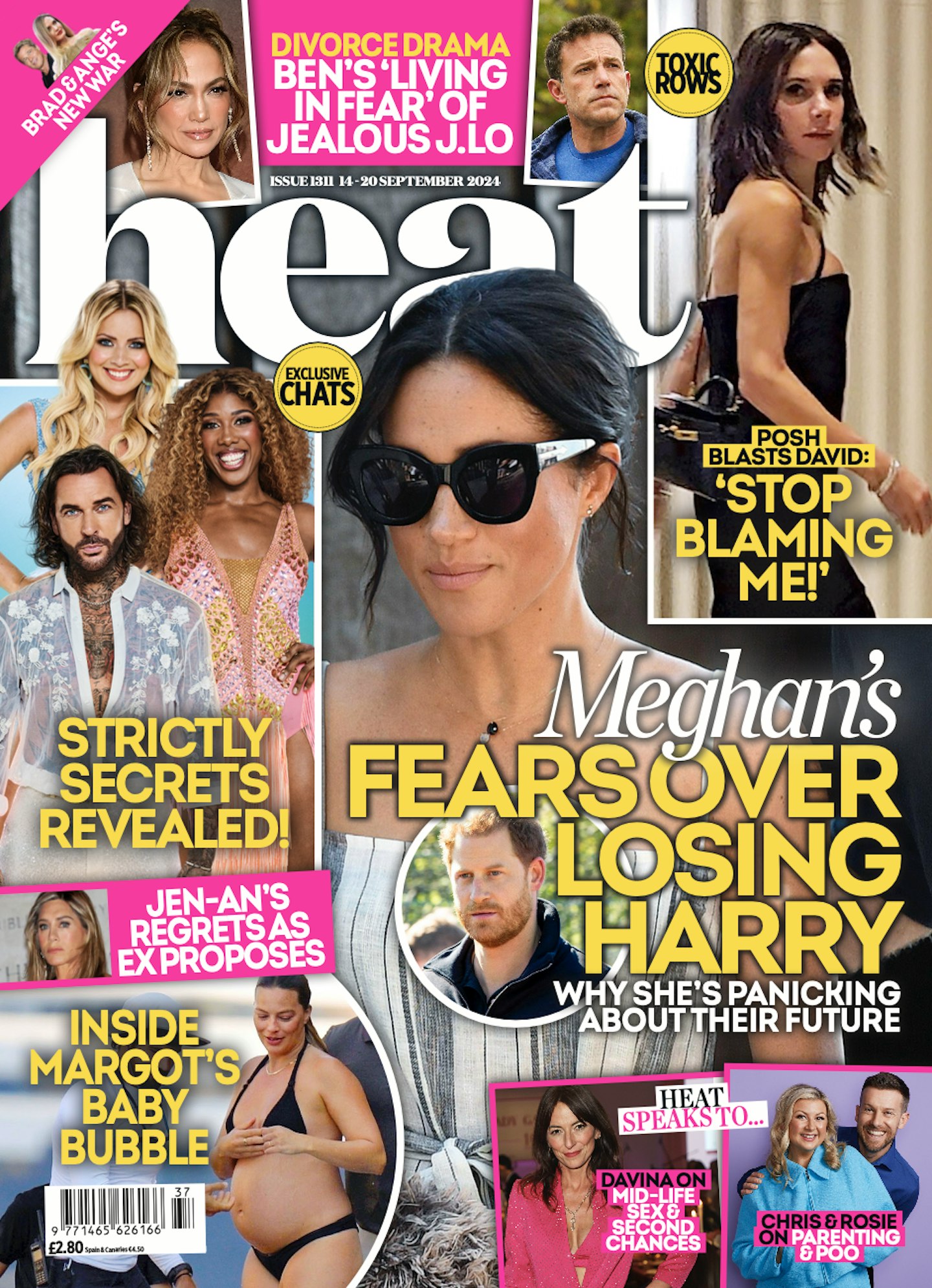 heat magazine cover