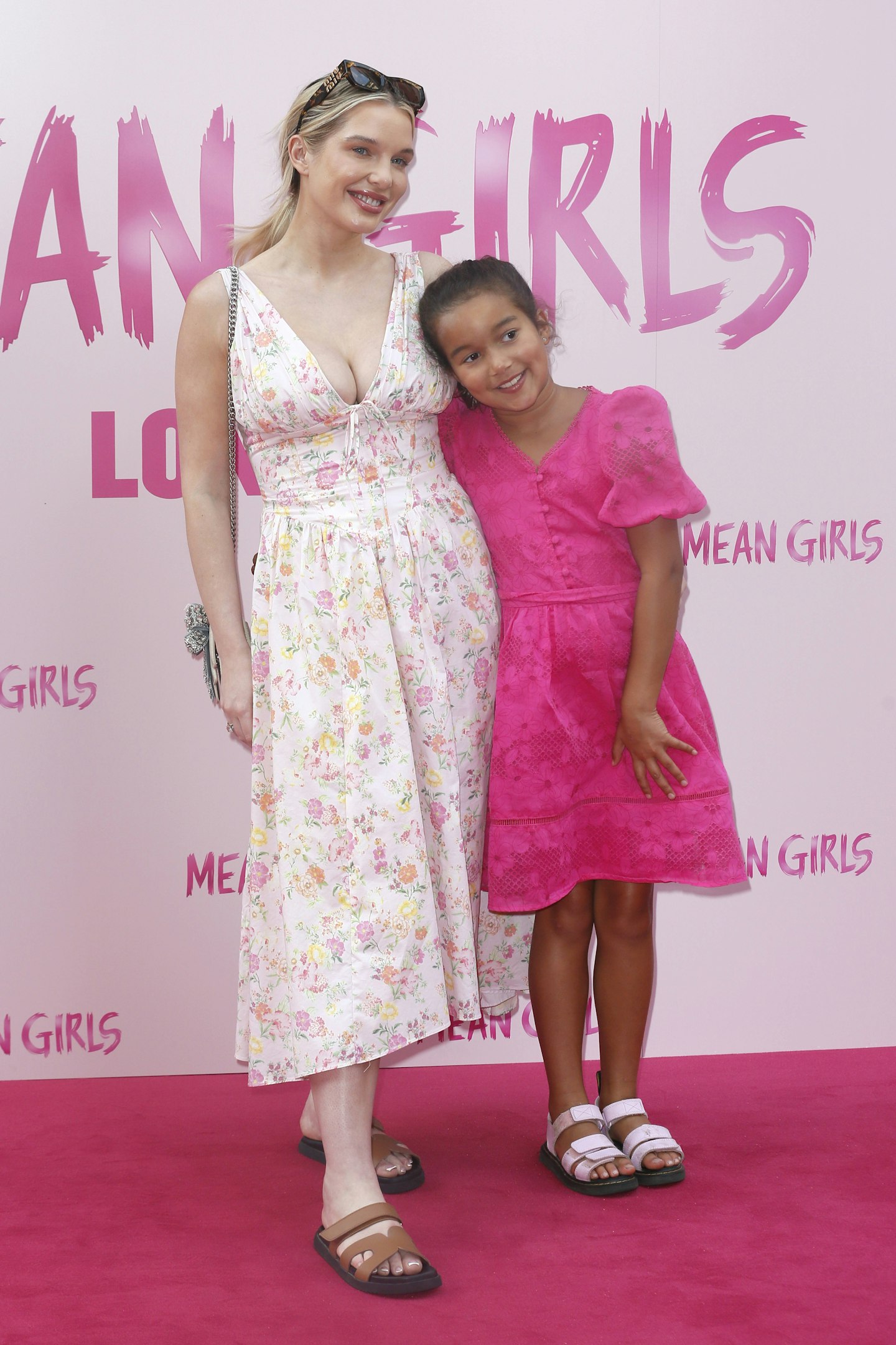 Helen Flanagan and daughter Matilda