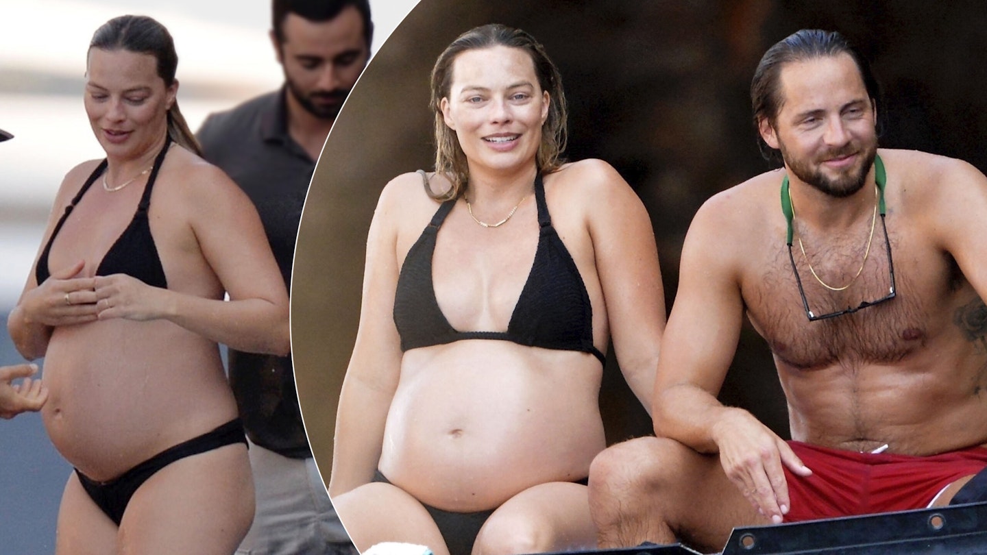 Inside Margot Robbie’s baby bubble