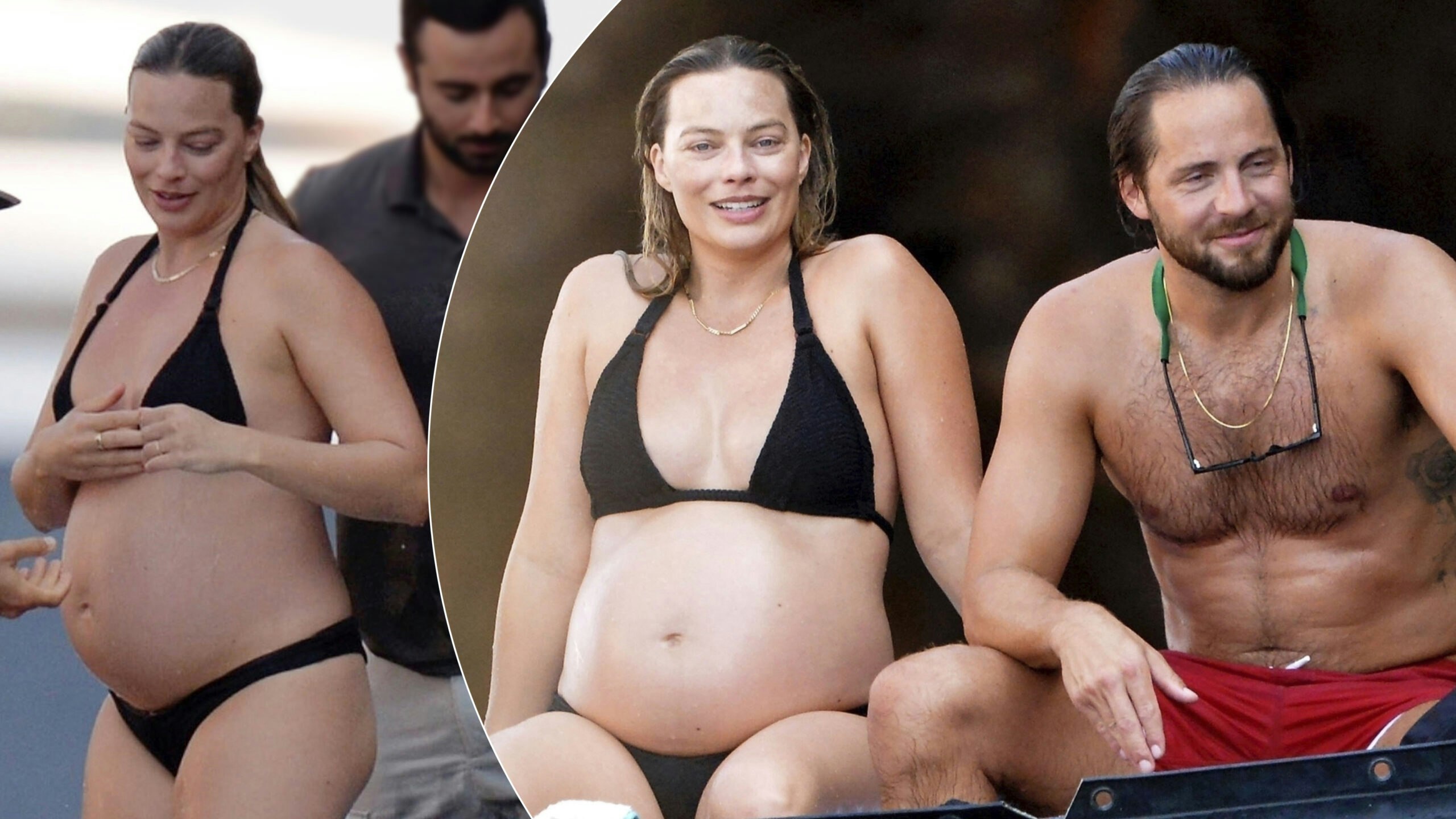 Inside Margot Robbie's baby bubble