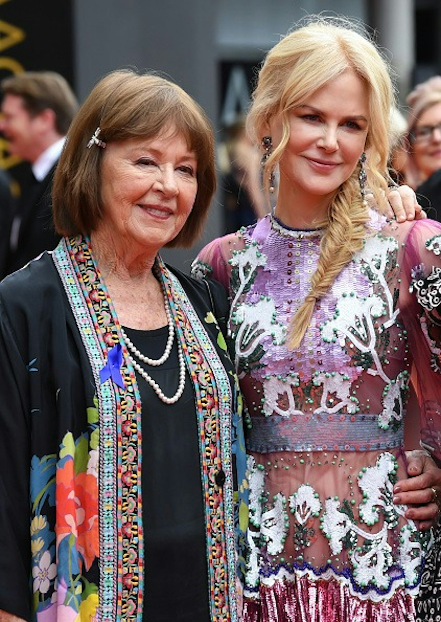 Nicole Kidman and her mum Janelle