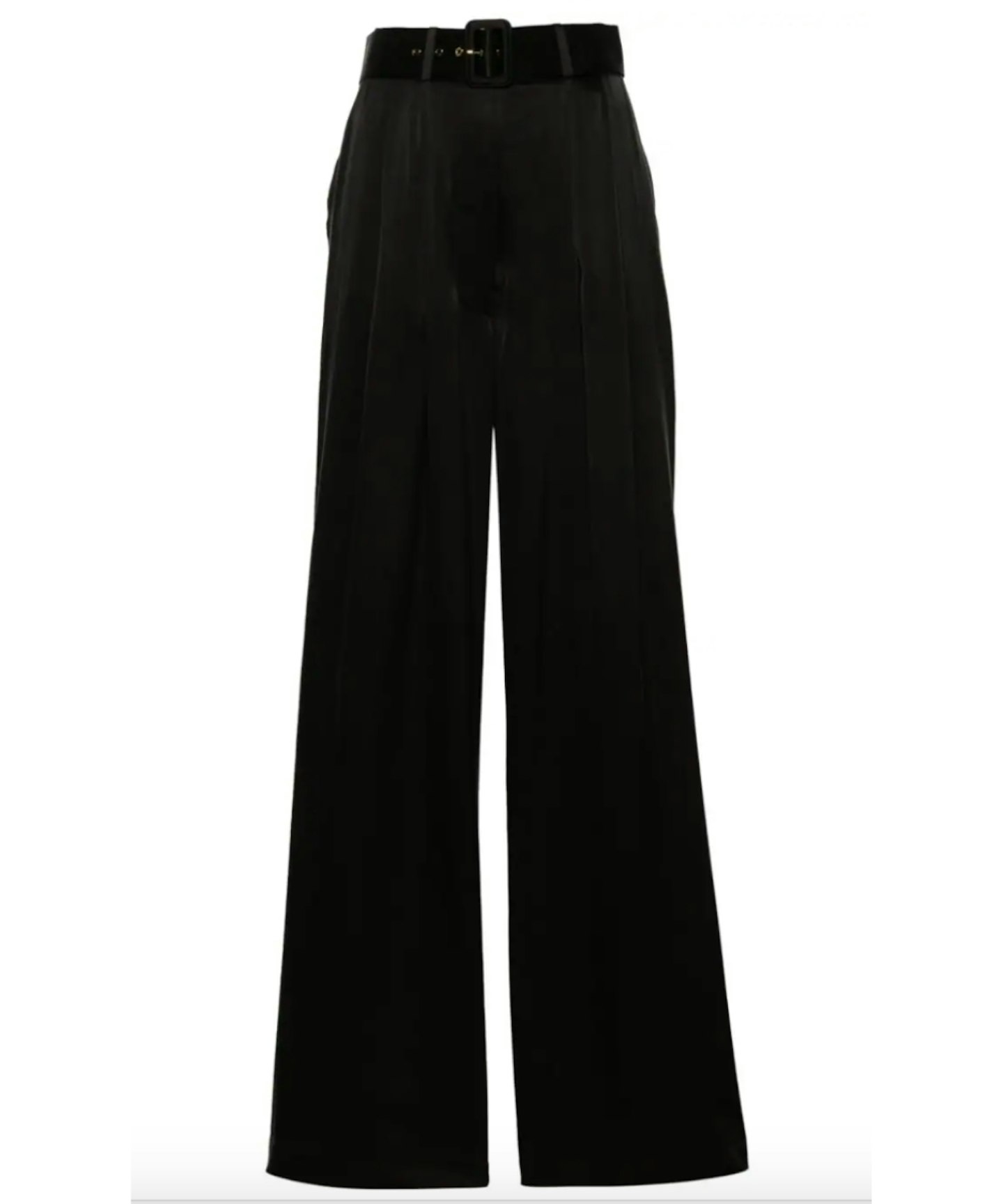 Zimmermann, Belted Wide-Leg Trousers