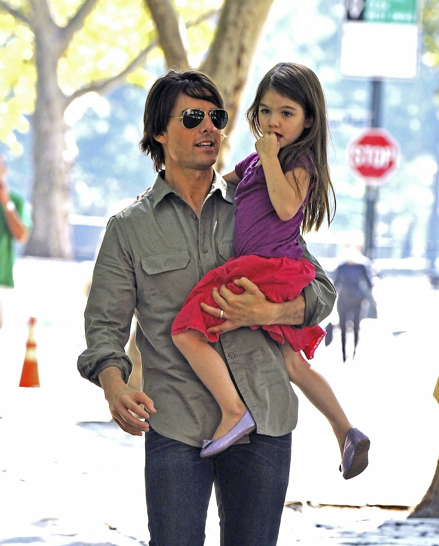 Tom and Suri in 2010